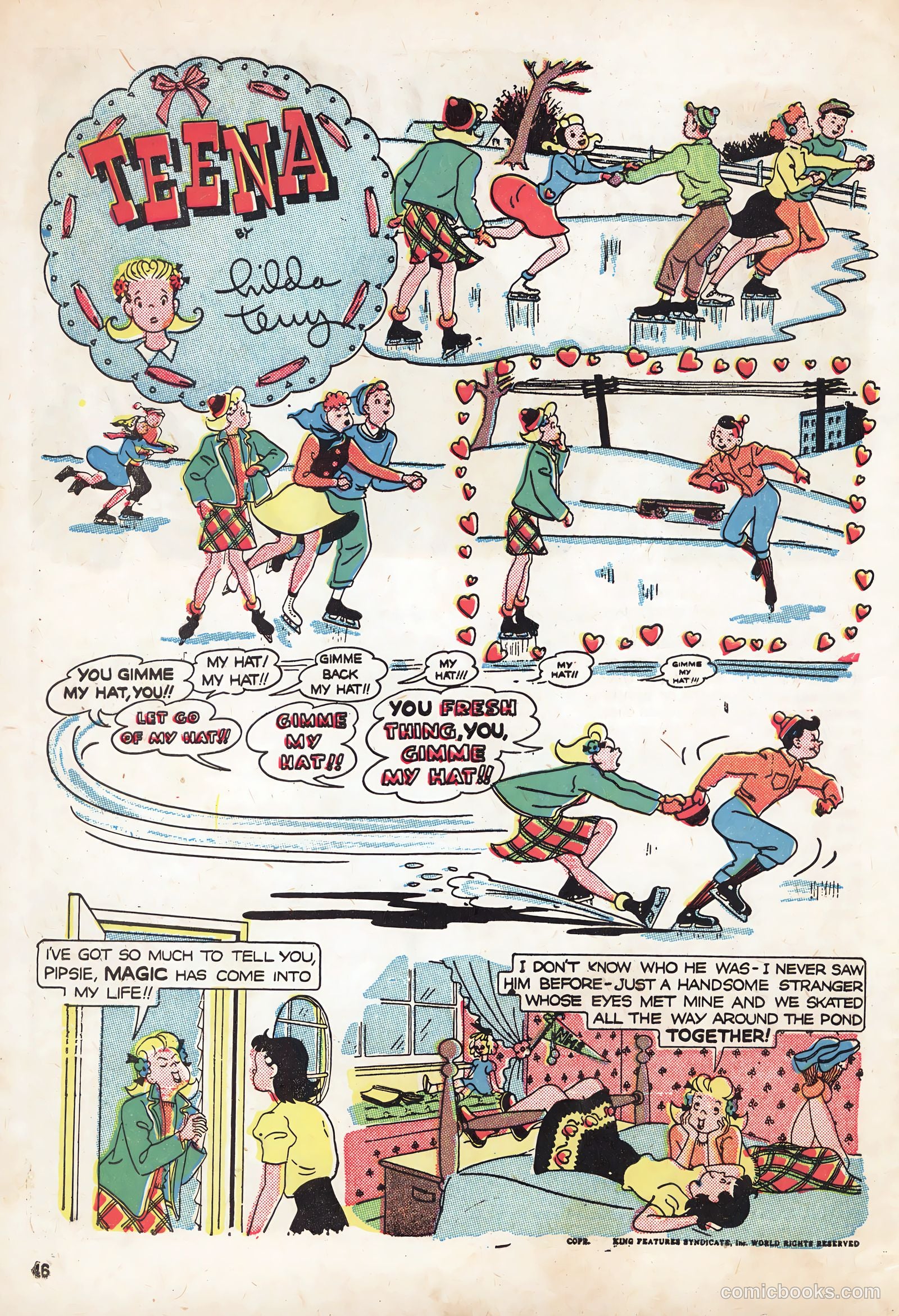 Keen Teens #3 (1947) — page 38 of 45