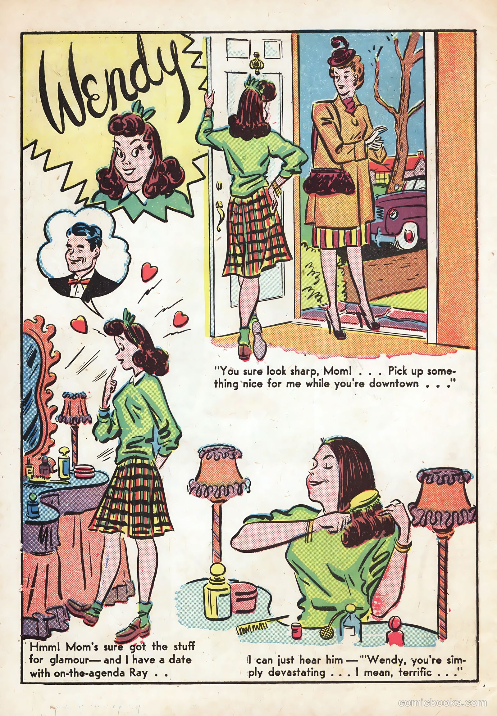 Keen Teens #3 (1947) — page 40 of 45
