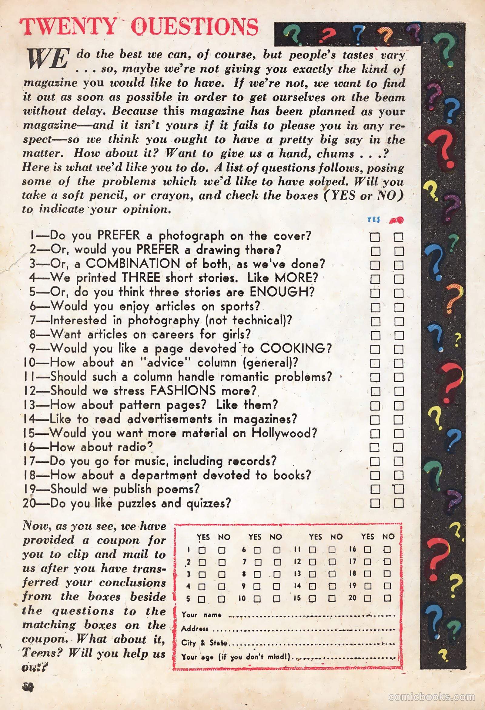 Keen Teens #3 (1947) — page 42 of 45