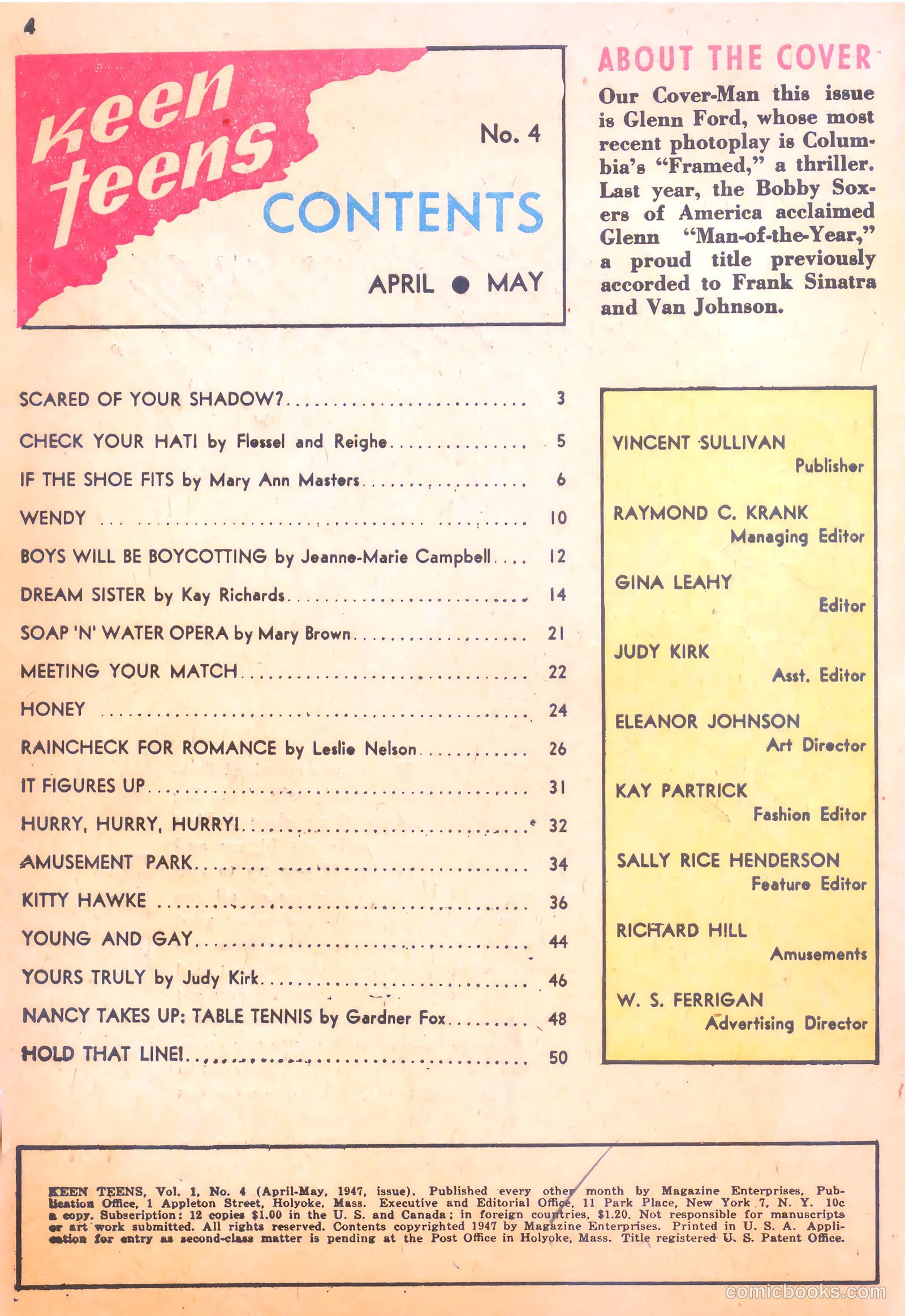 Keen Teens #4 (1947) — page 4 of 48