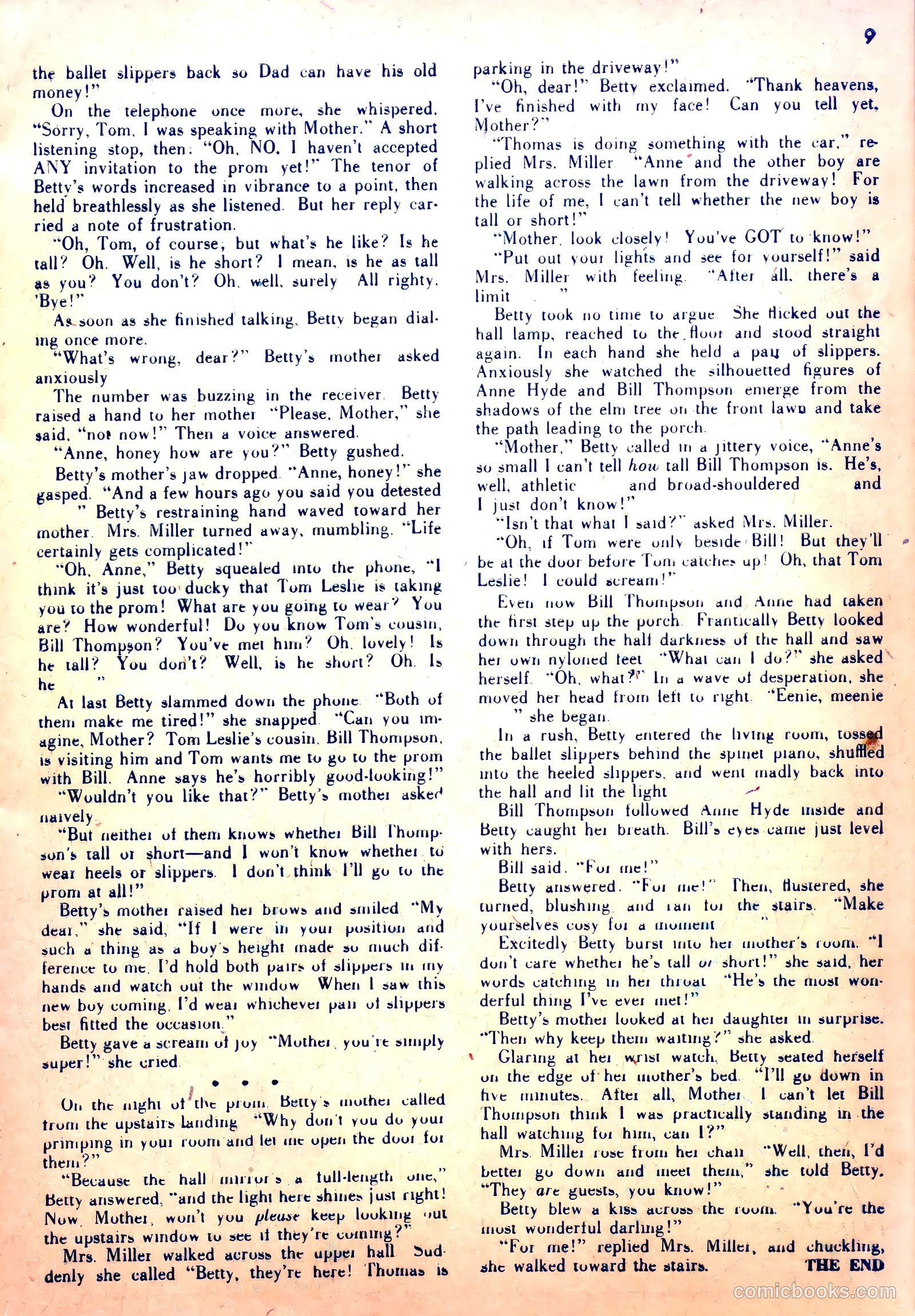 Keen Teens #4 (1947) — page 9 of 48