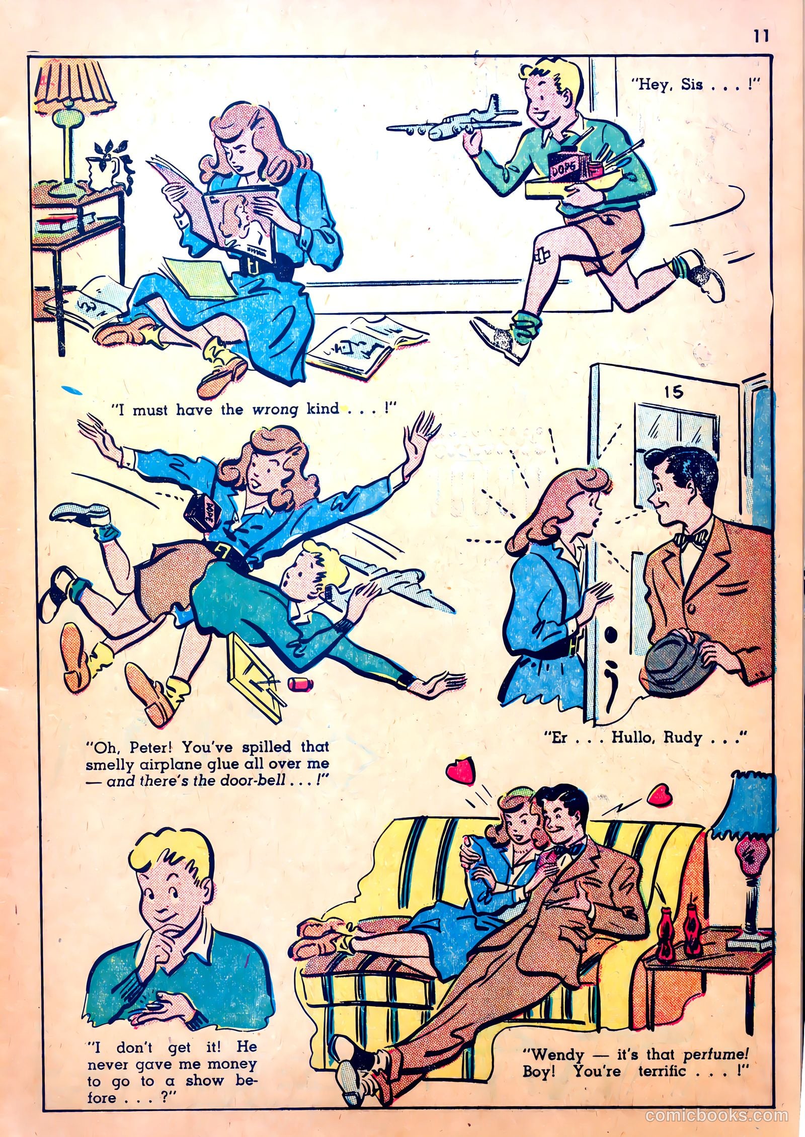 Keen Teens #4 (1947) — page 11 of 48