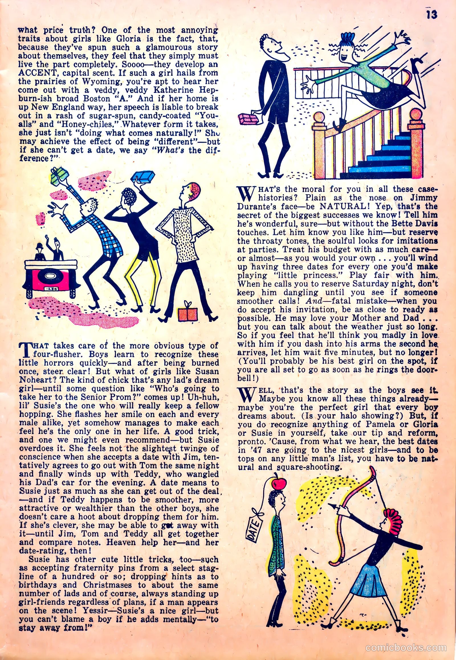 Keen Teens #4 (1947) — page 13 of 48