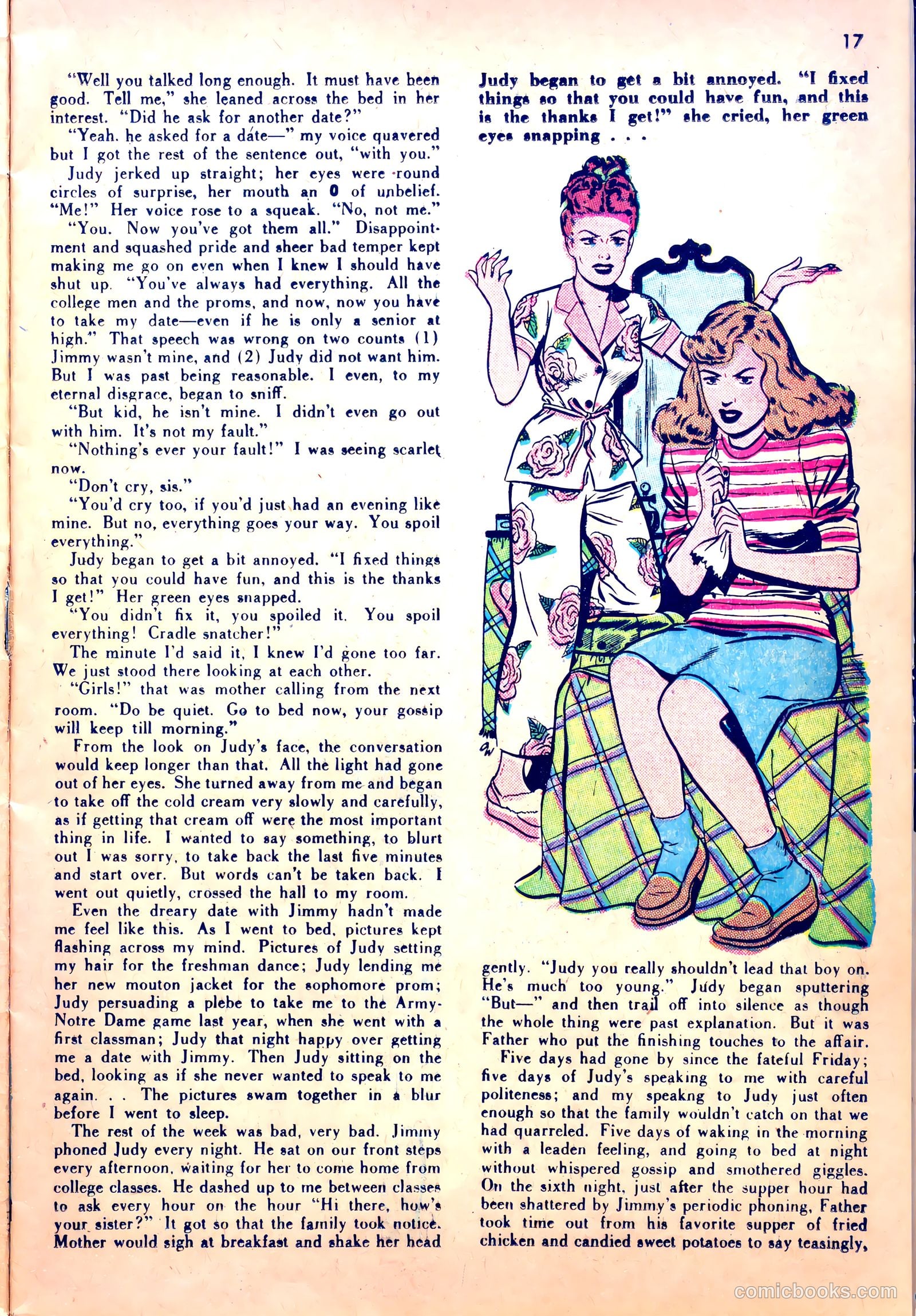 Keen Teens #4 (1947) — page 17 of 48