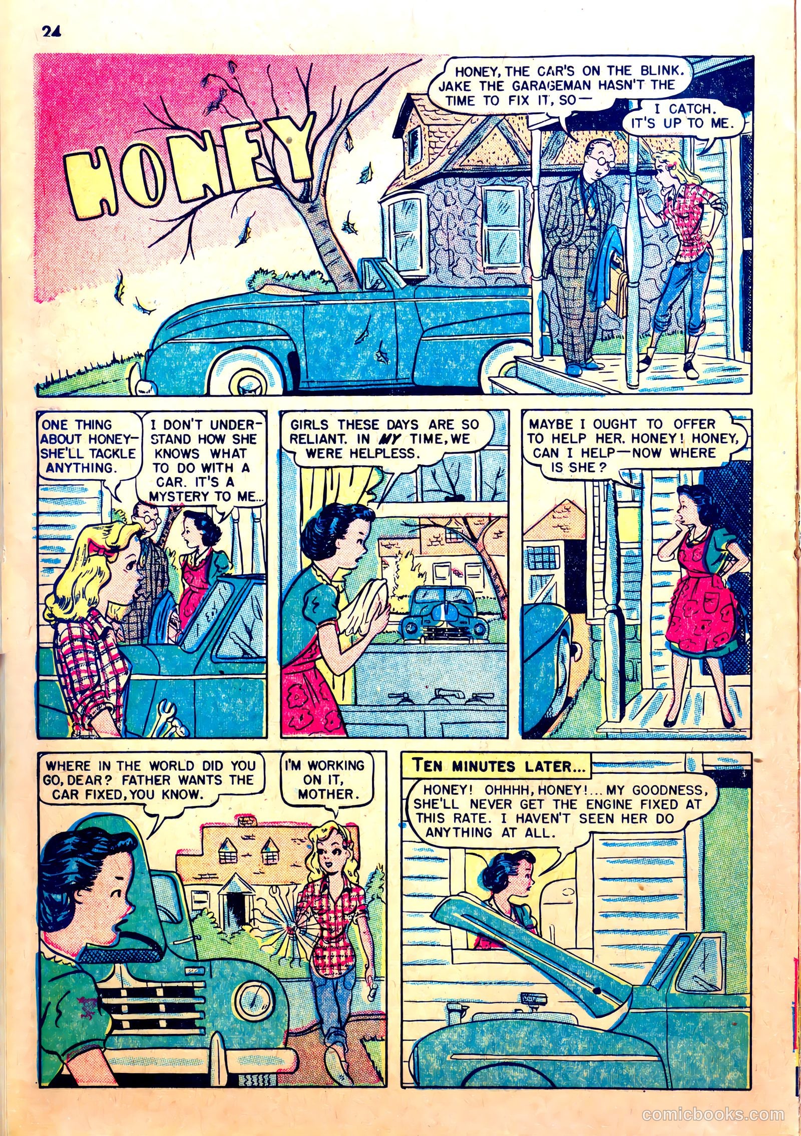 Keen Teens #4 (1947) — page 24 of 48