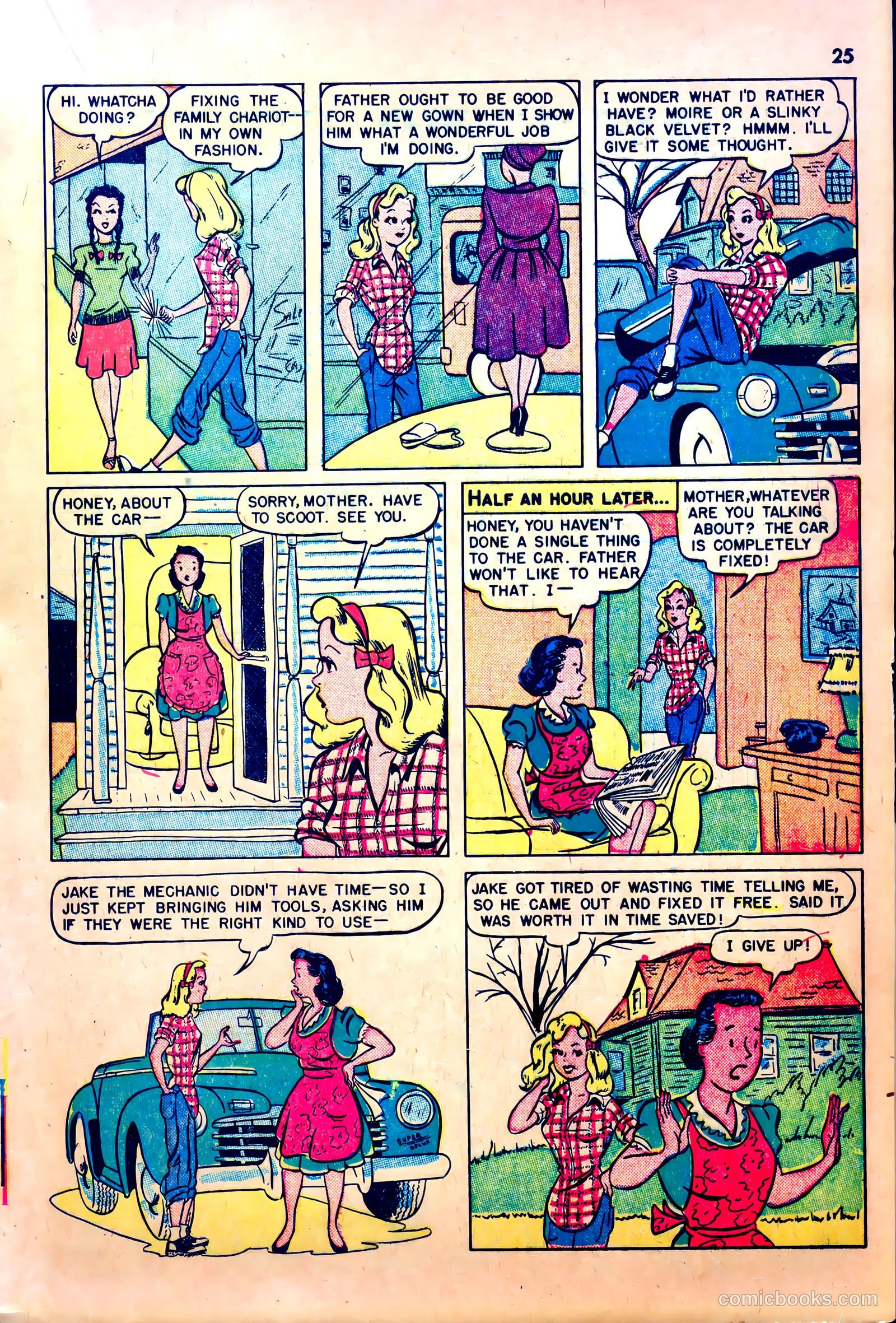 Keen Teens #4 (1947) — page 25 of 48