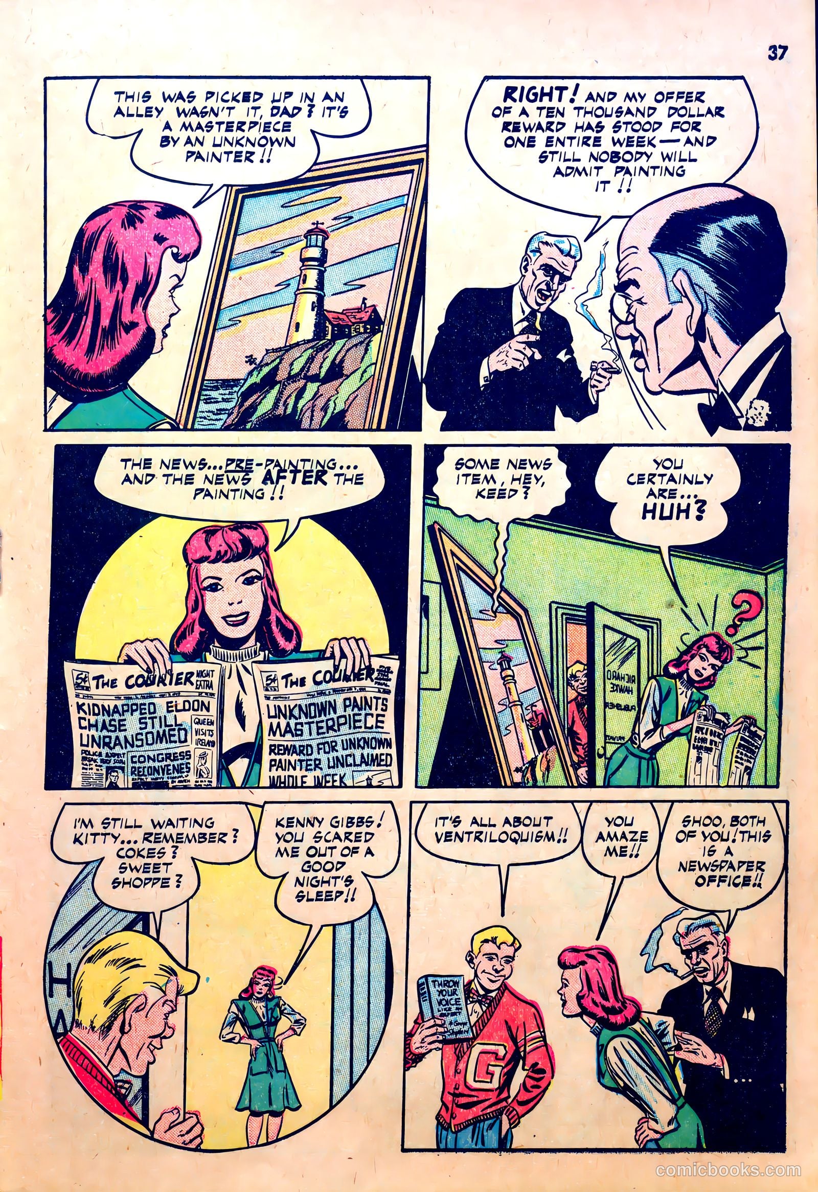 Keen Teens #4 (1947) — page 36 of 48