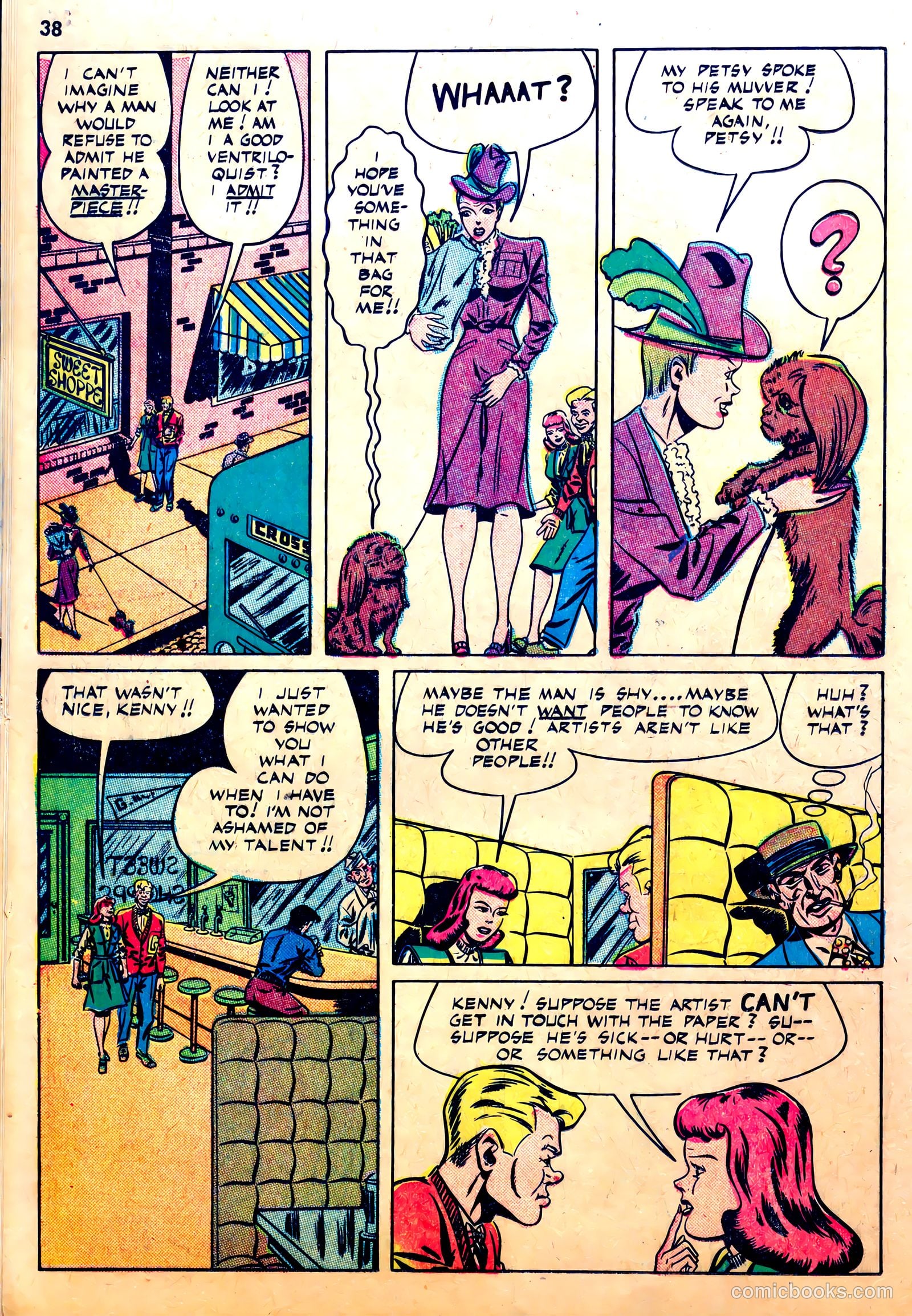 Keen Teens #4 (1947) — page 37 of 48
