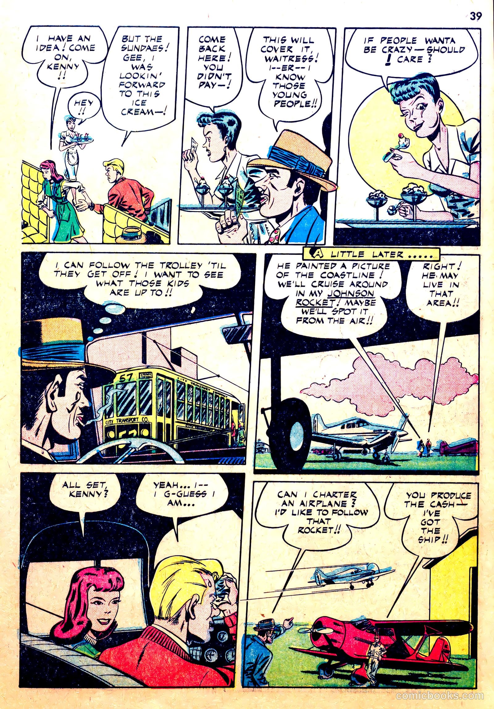 Keen Teens #4 (1947) — page 38 of 48