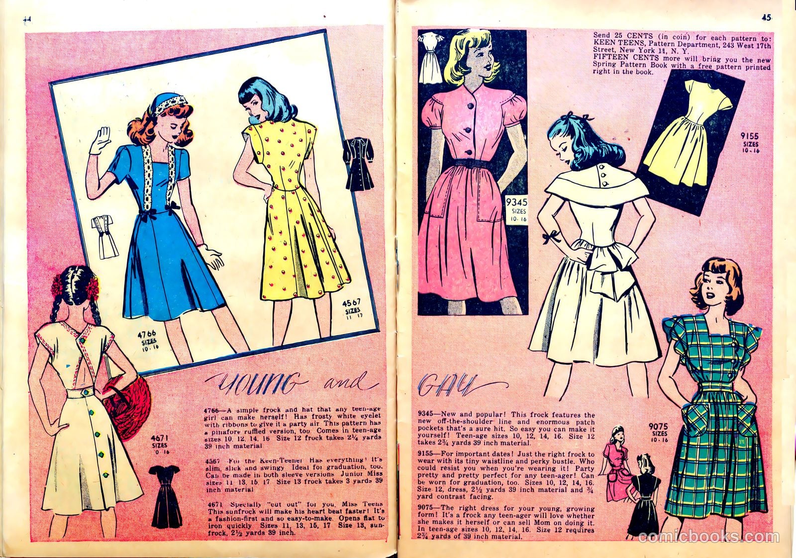 Keen Teens #4 (1947) — page 43 of 48