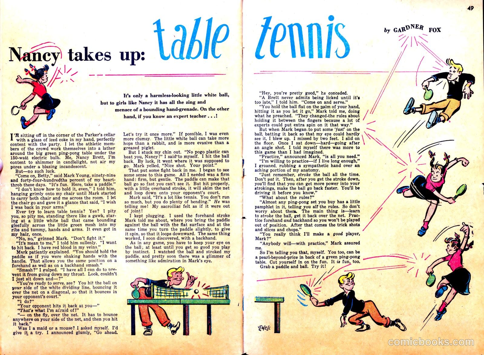 Keen Teens #4 (1947) — page 45 of 48