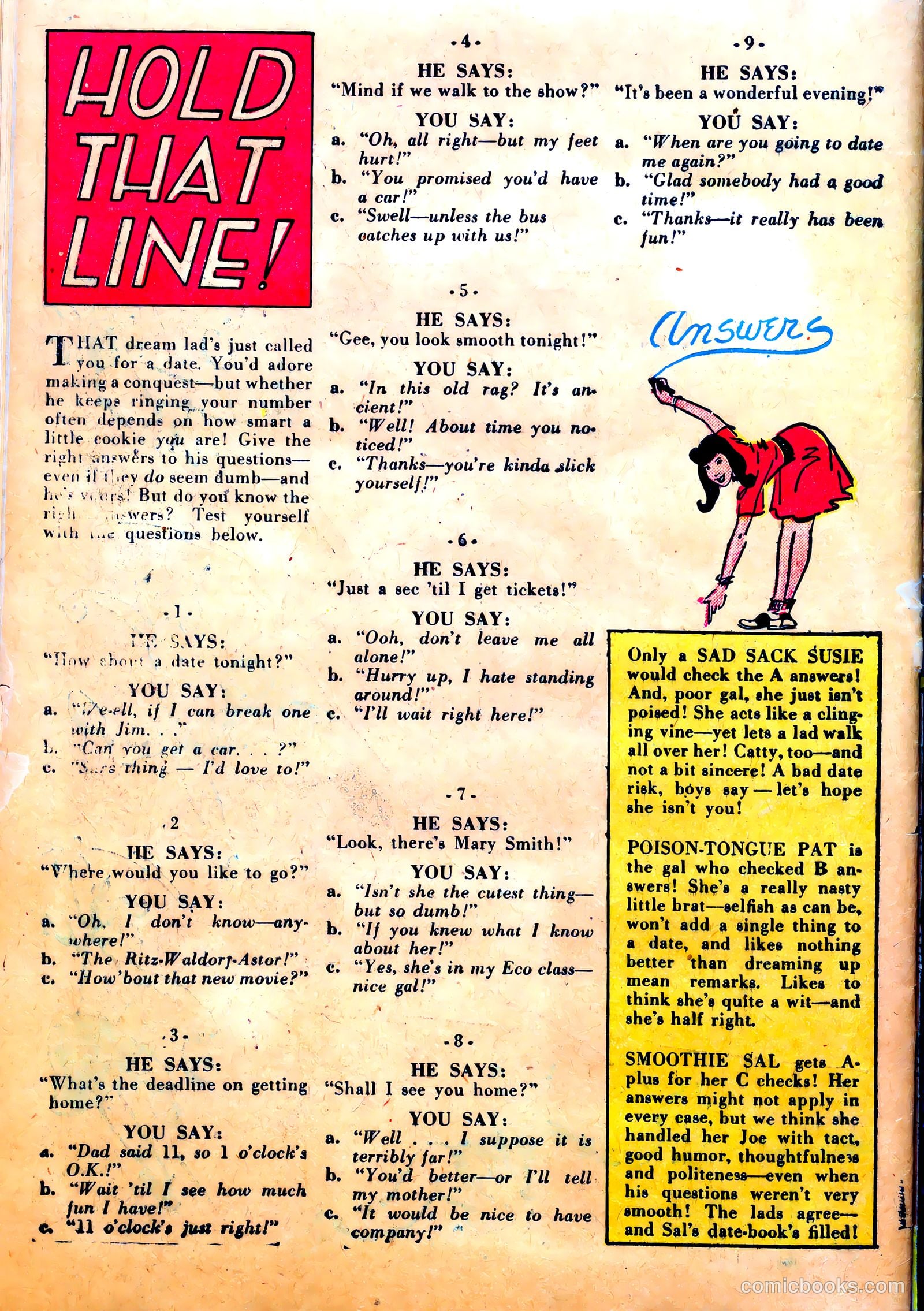 Keen Teens #4 (1947) — page 46 of 48