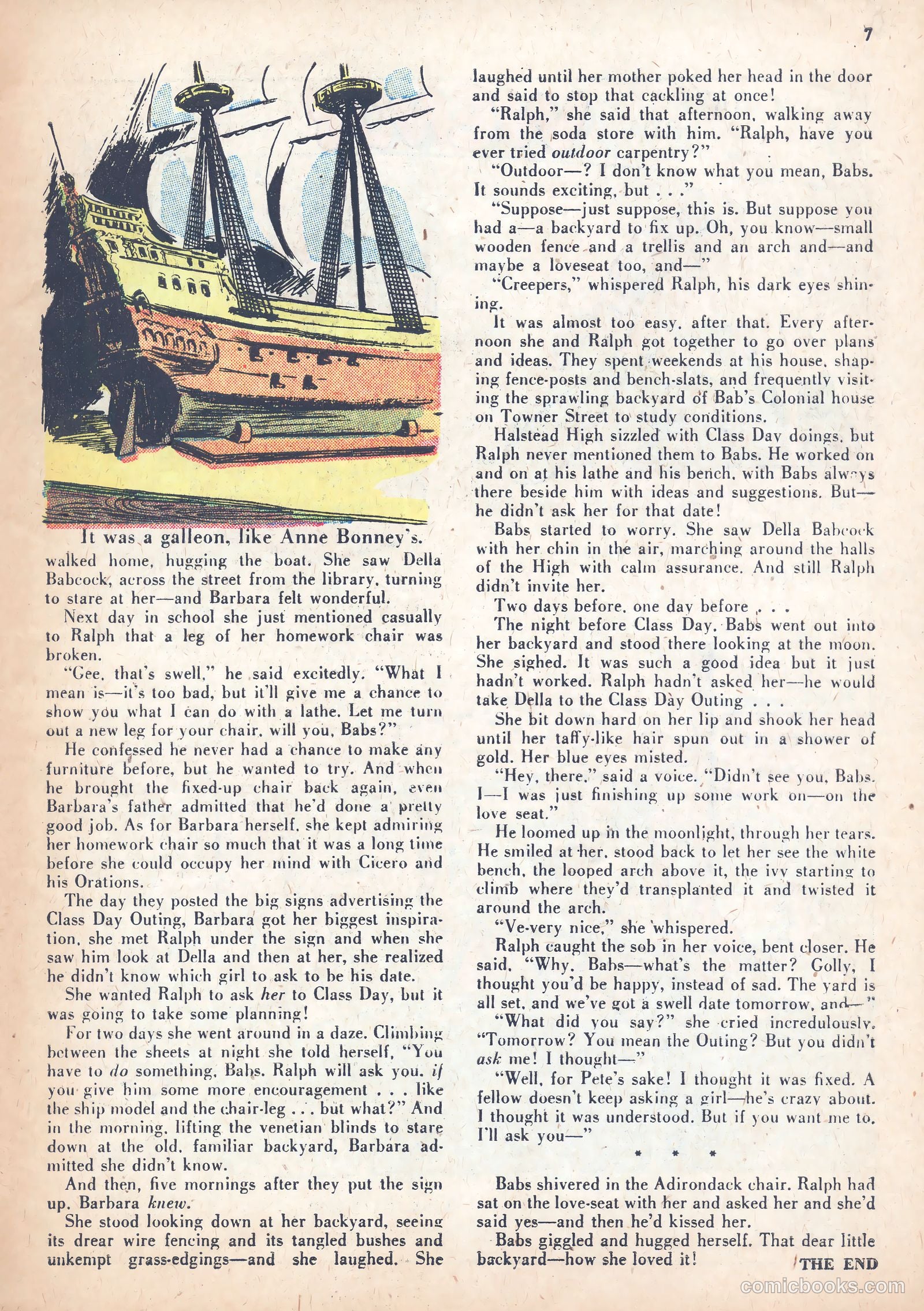 Keen Teens #6 (1947) — page 7 of 32