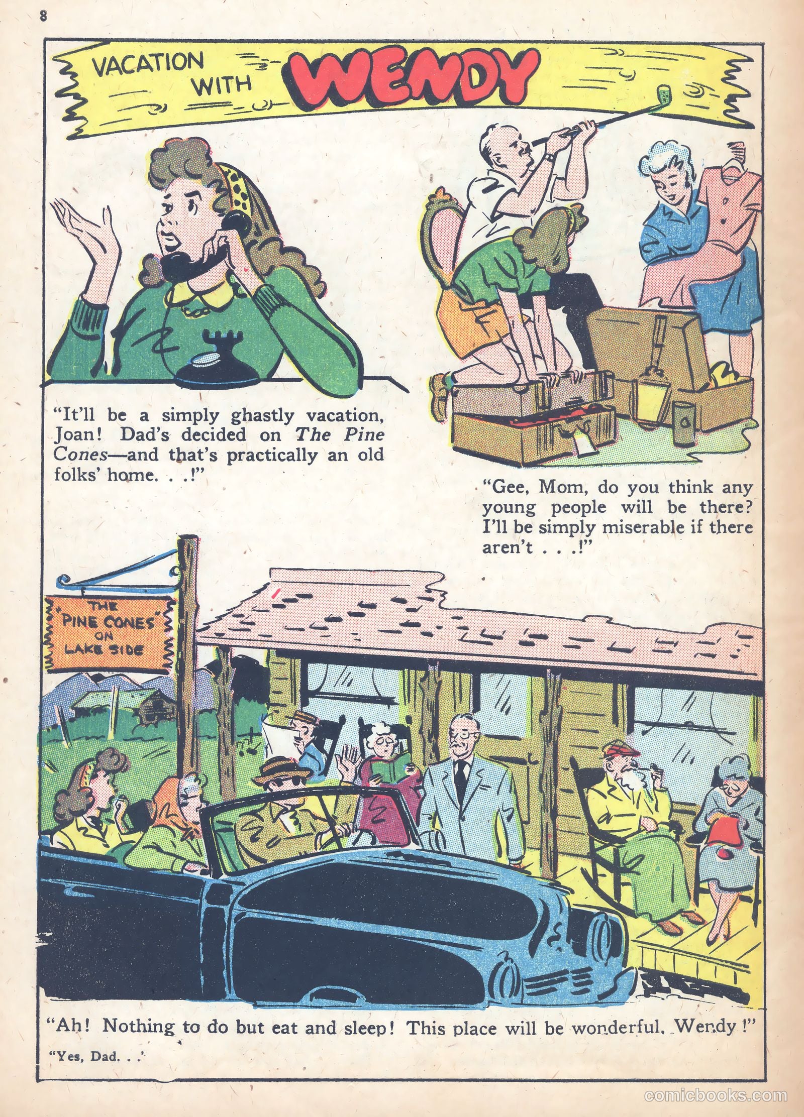Keen Teens #6 (1947) — page 8 of 32