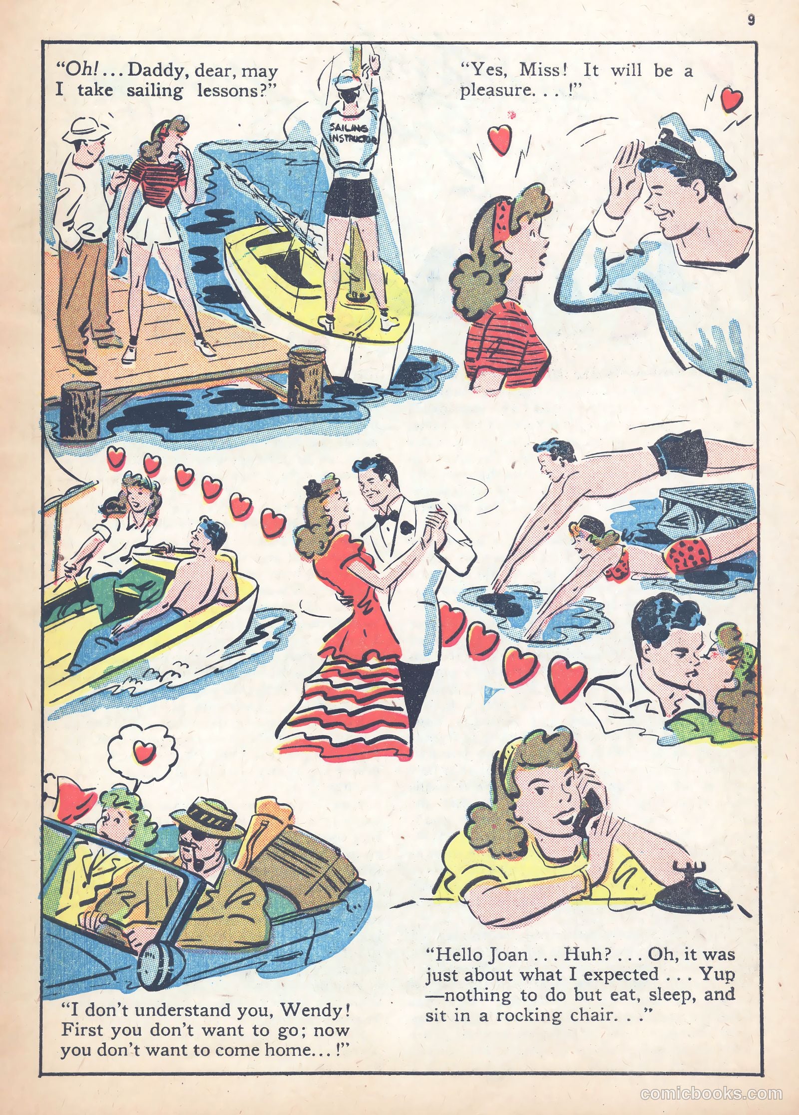 Keen Teens #6 (1947) — page 9 of 32