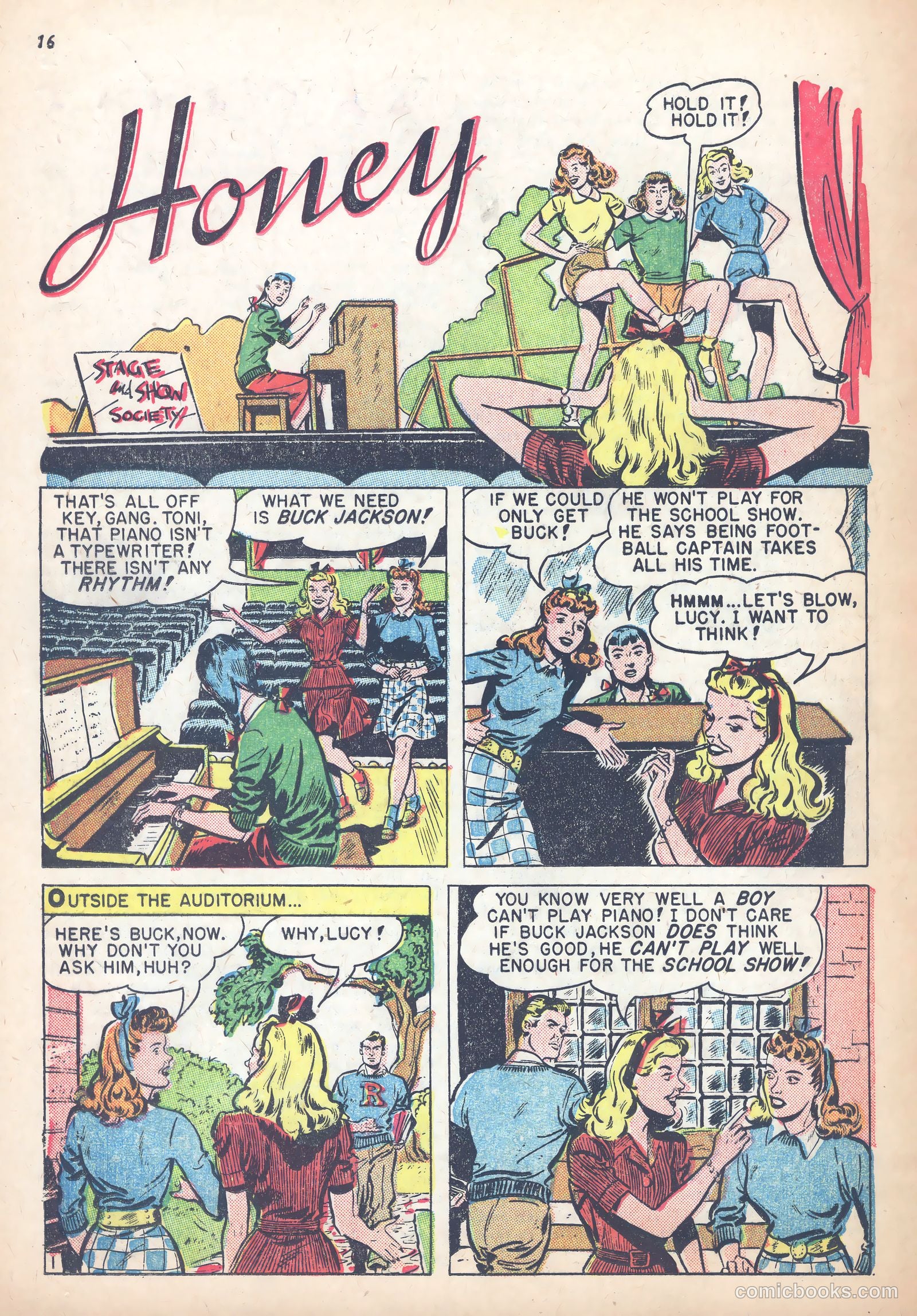 Keen Teens #6 (1947) — page 15 of 32