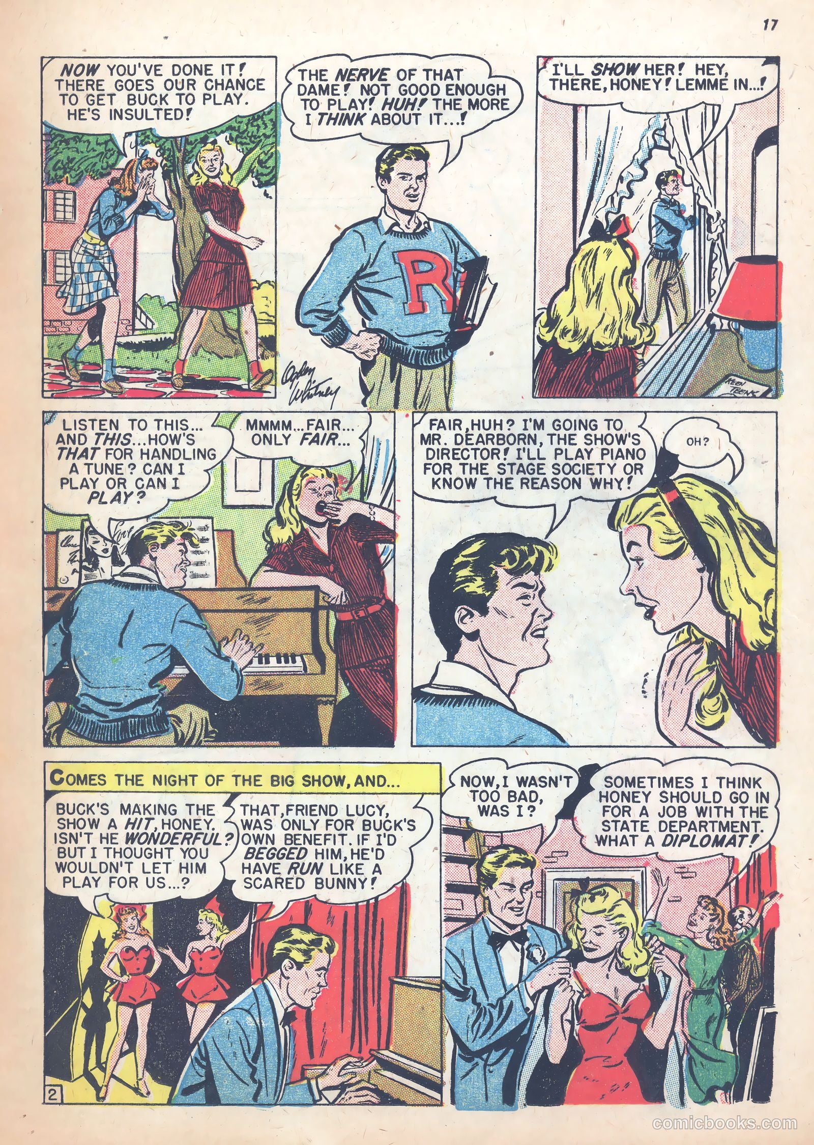 Keen Teens #6 (1947) — page 16 of 32