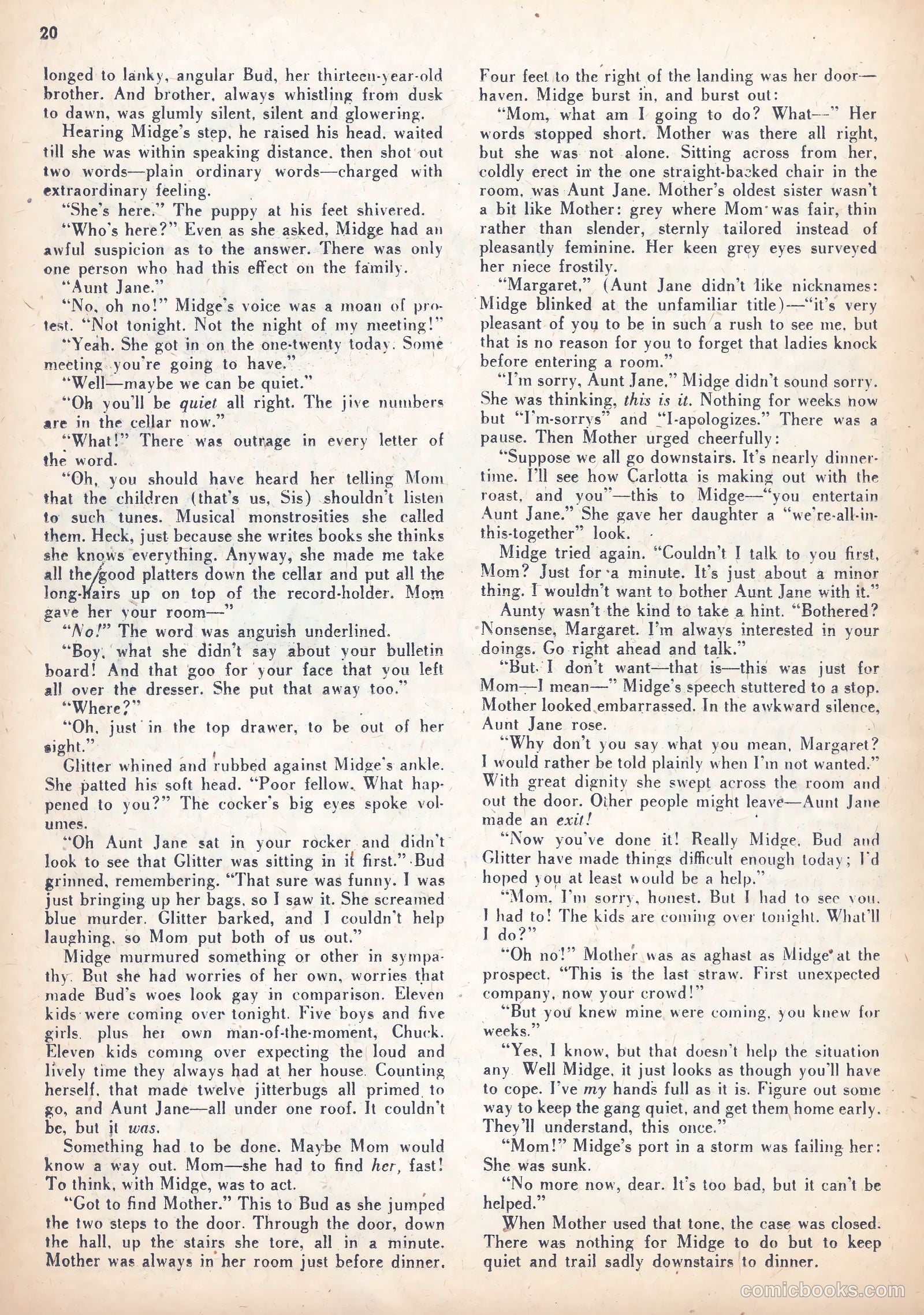Keen Teens #6 (1947) — page 18 of 32