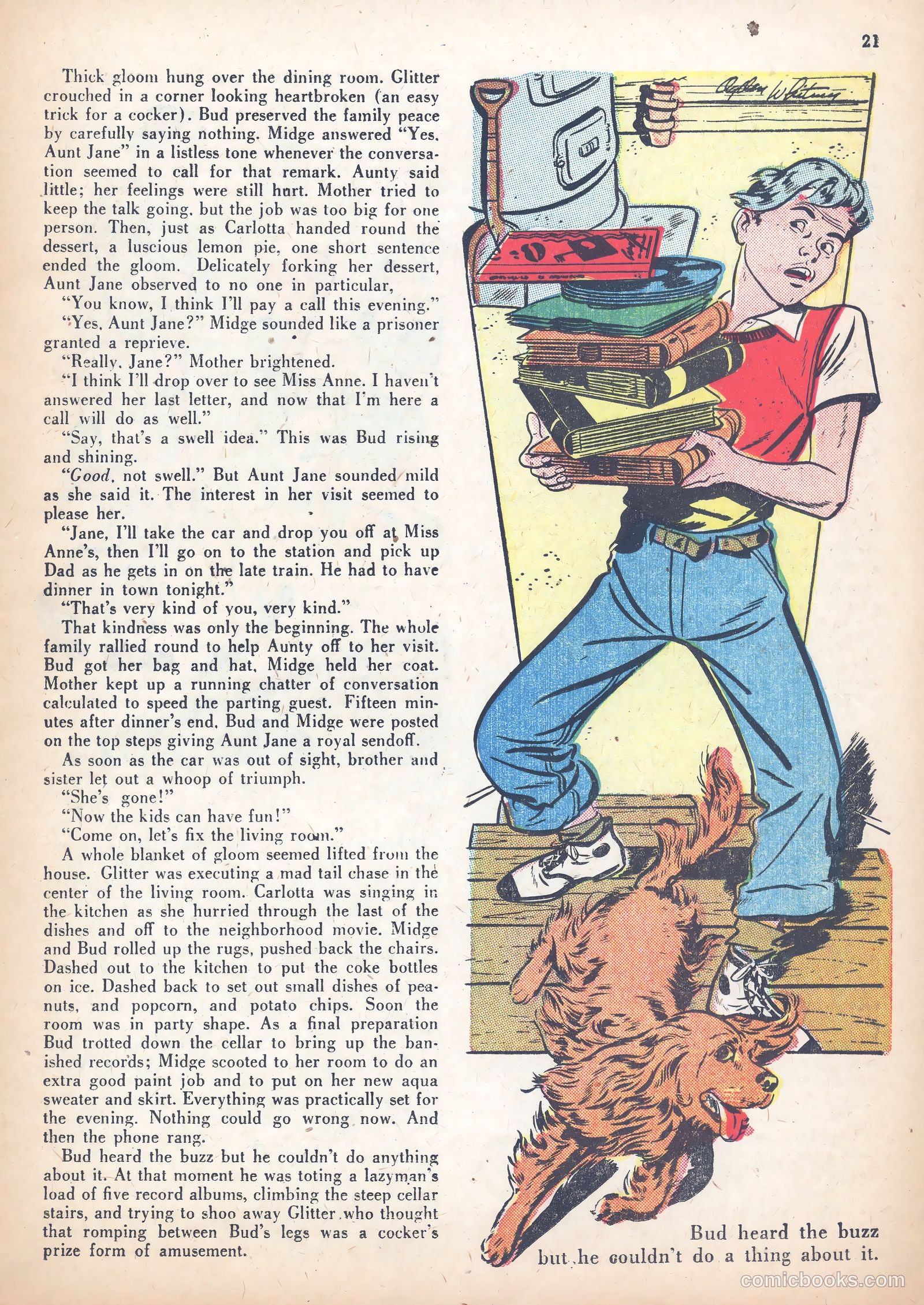 Keen Teens #6 (1947) — page 19 of 32
