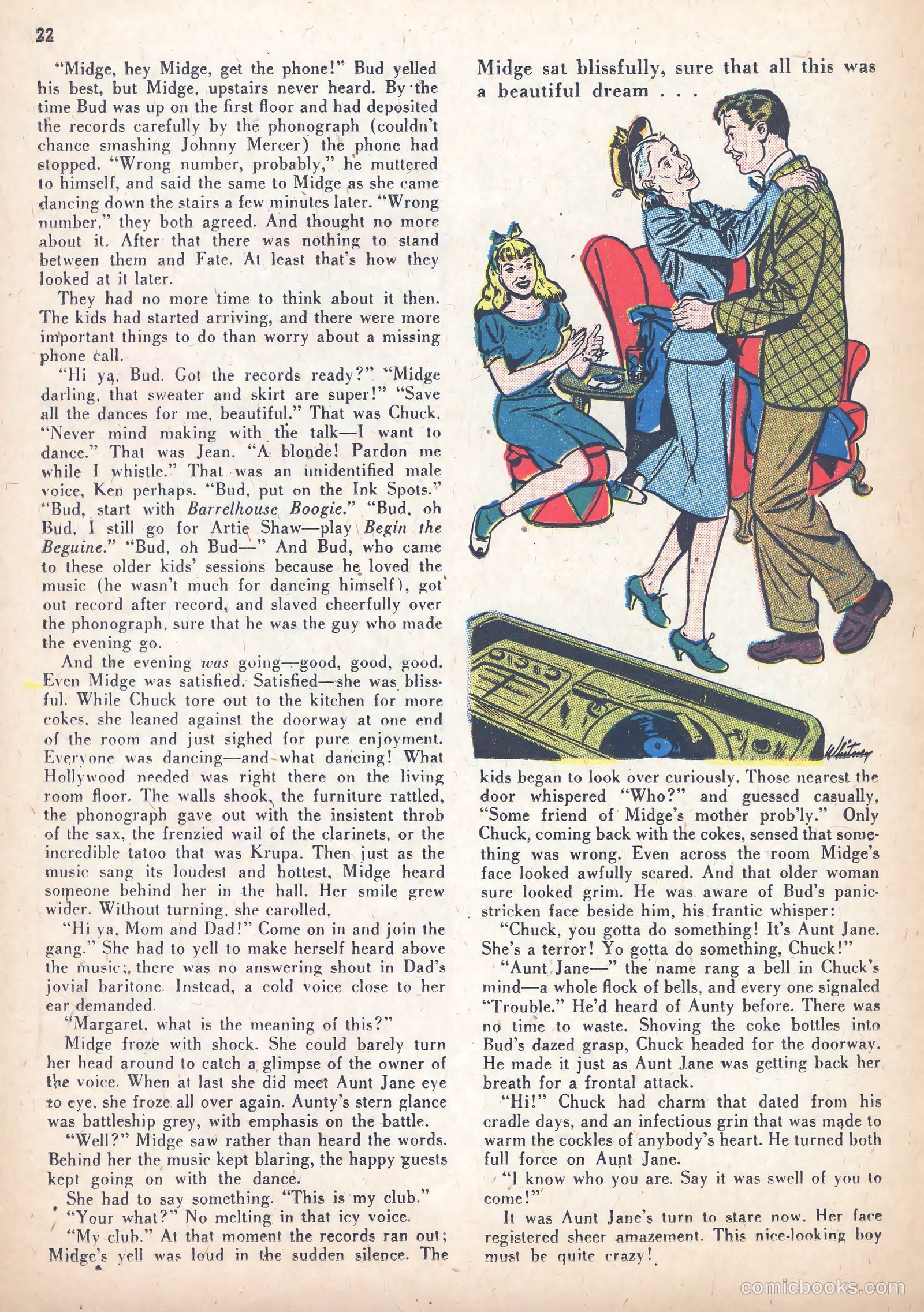 Keen Teens #6 (1947) — page 20 of 32