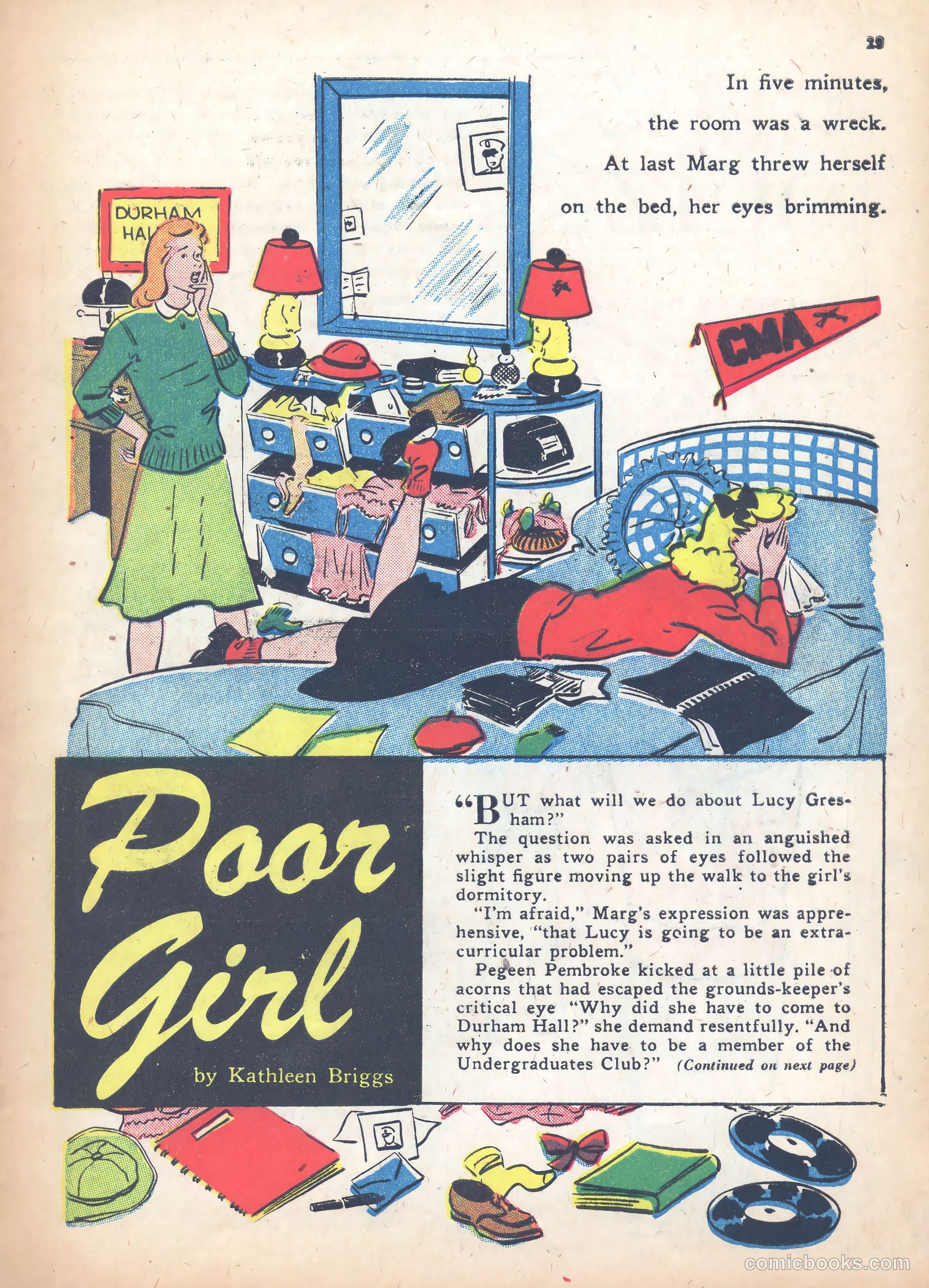 Keen Teens #6 (1947) — page 25 of 32