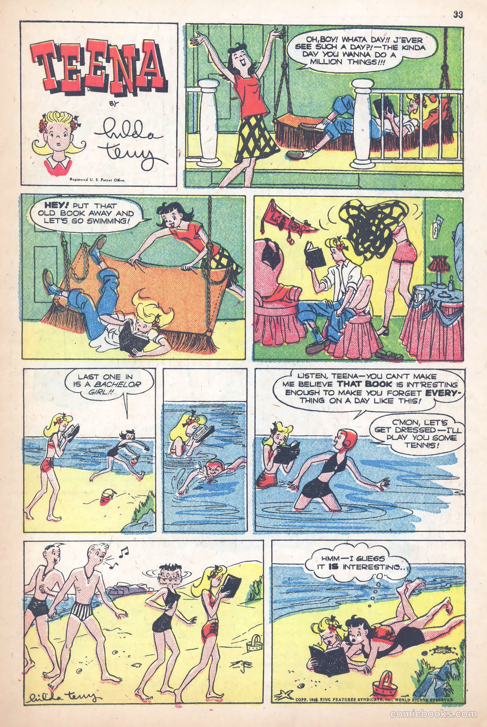 Keen Teens #6 (1947) — page 29 of 32