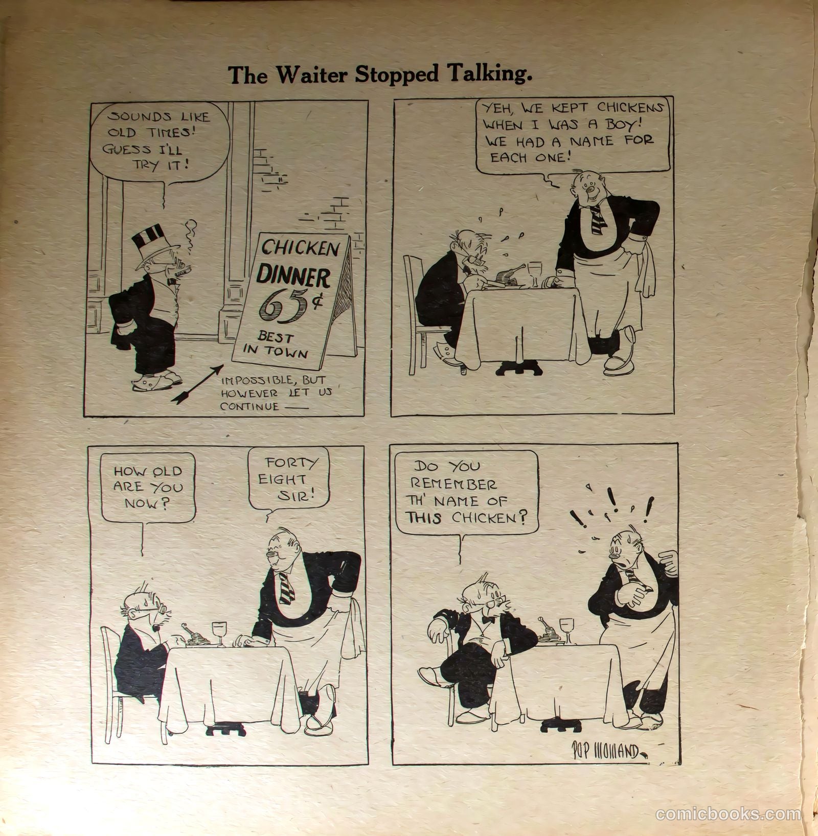 Keeping Up with the Joneses #1 (1920) — page 16 of 52