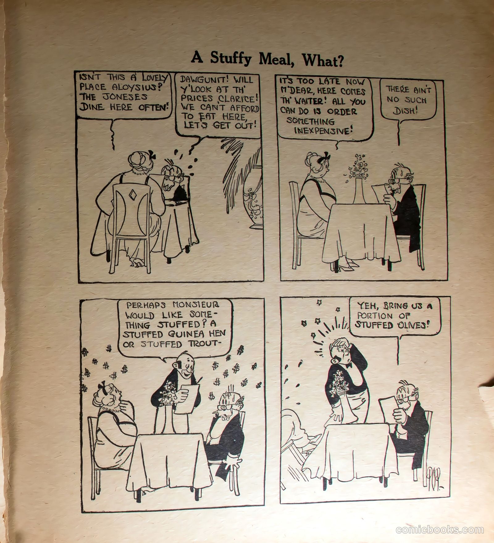 Keeping Up with the Joneses #1 (1920) — page 21 of 52