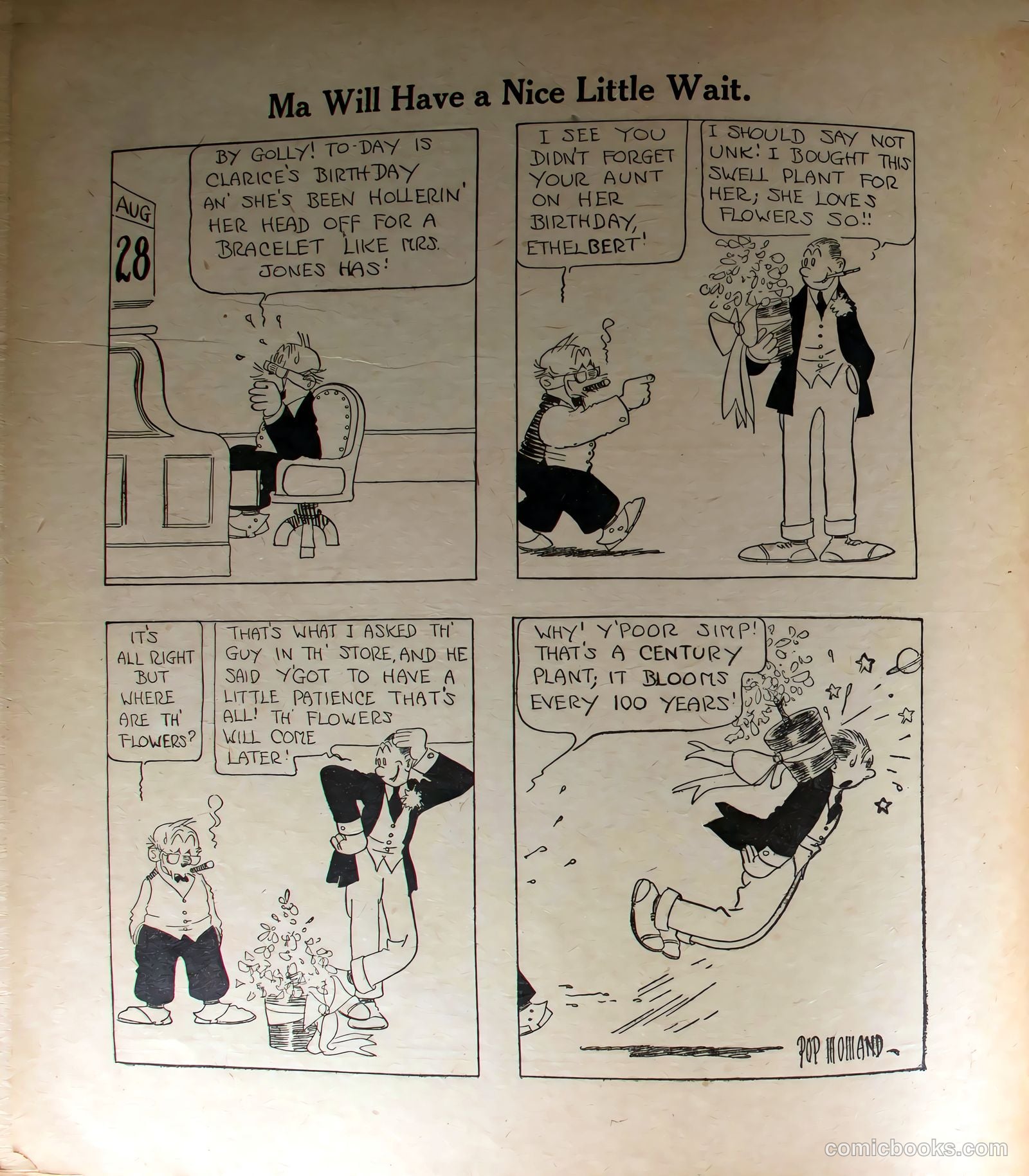 Keeping Up with the Joneses #1 (1920) — page 34 of 52