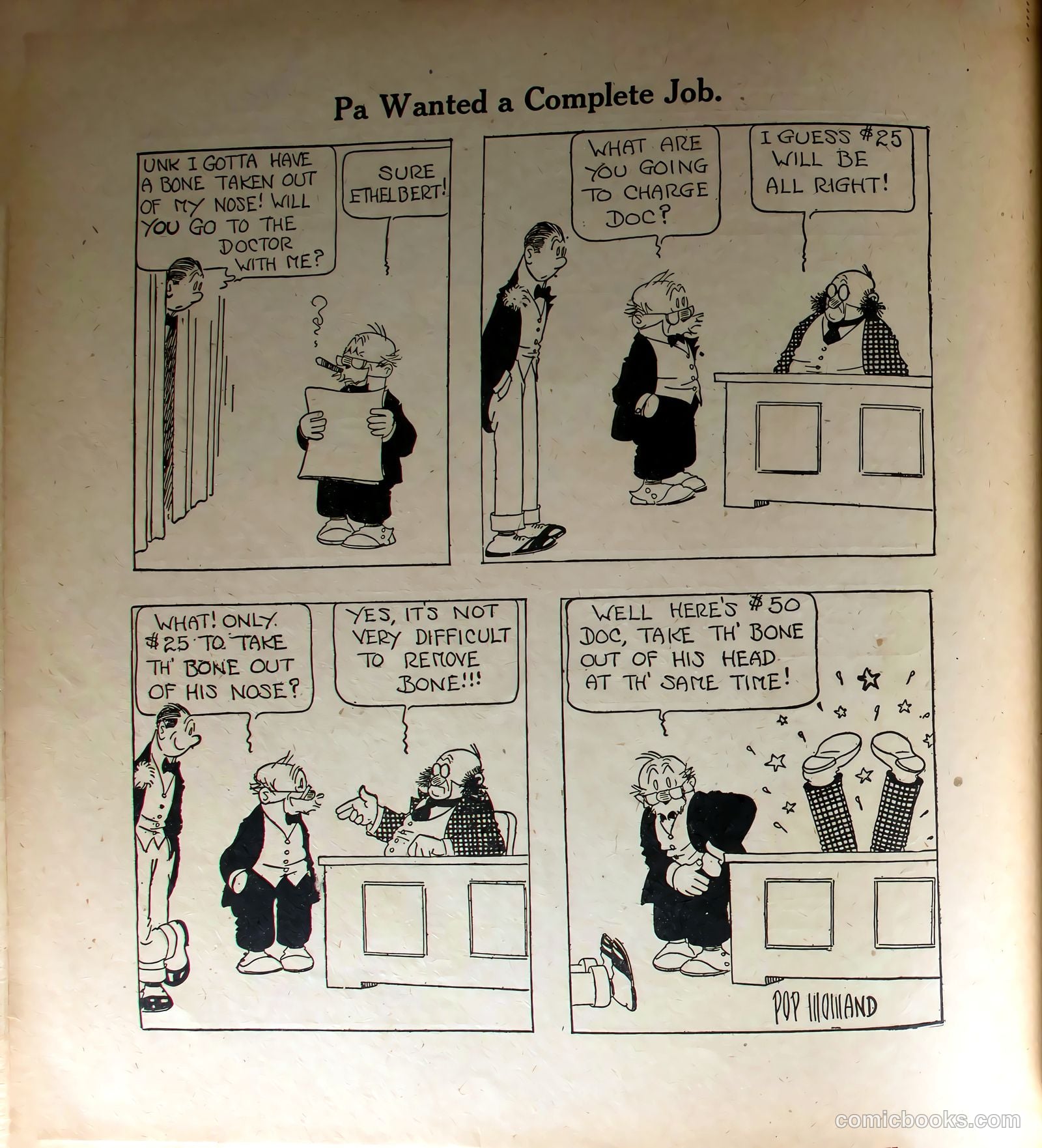 Keeping Up with the Joneses #1 (1920) — page 38 of 52