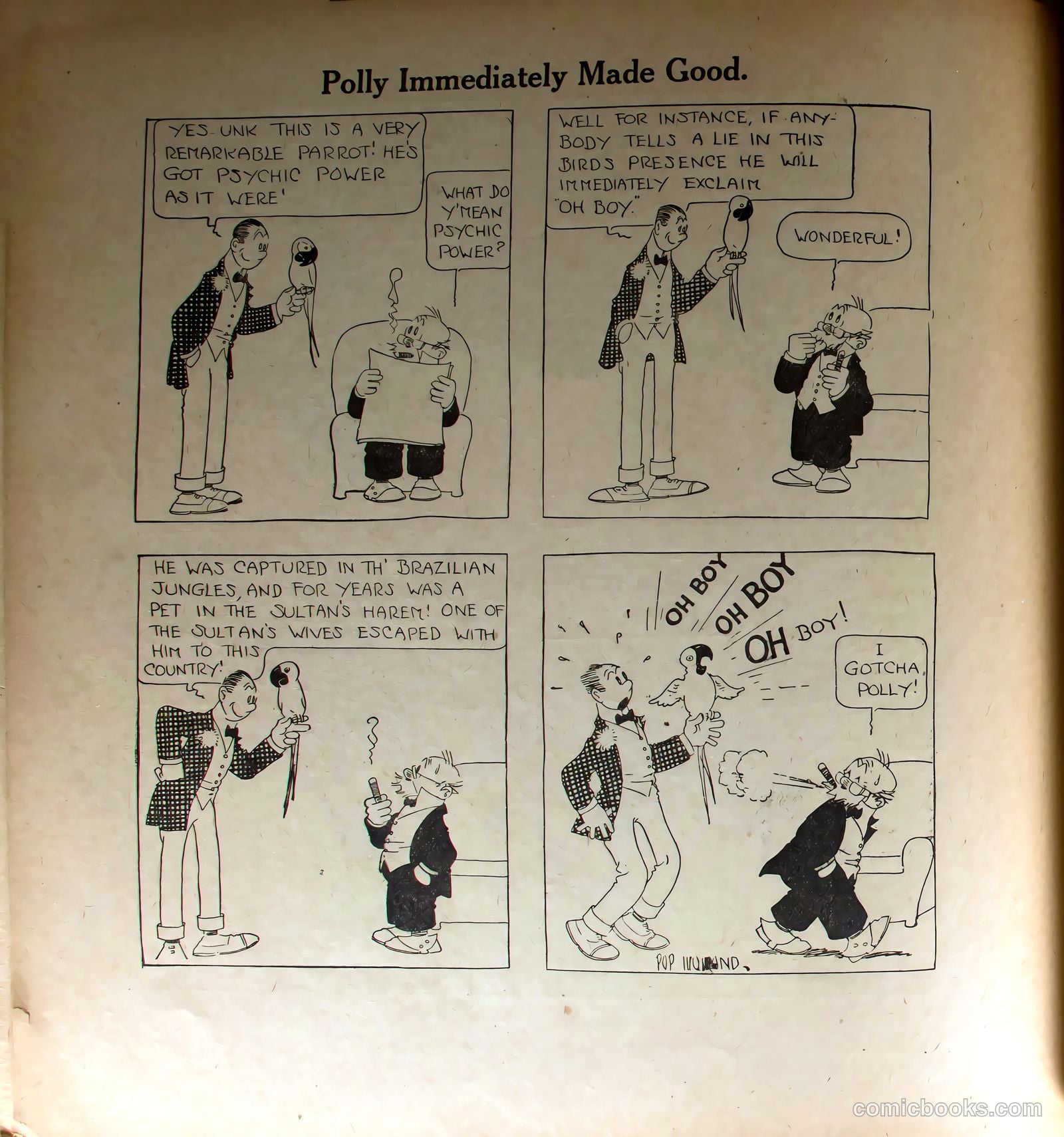 Keeping Up with the Joneses #1 (1920) — page 40 of 52