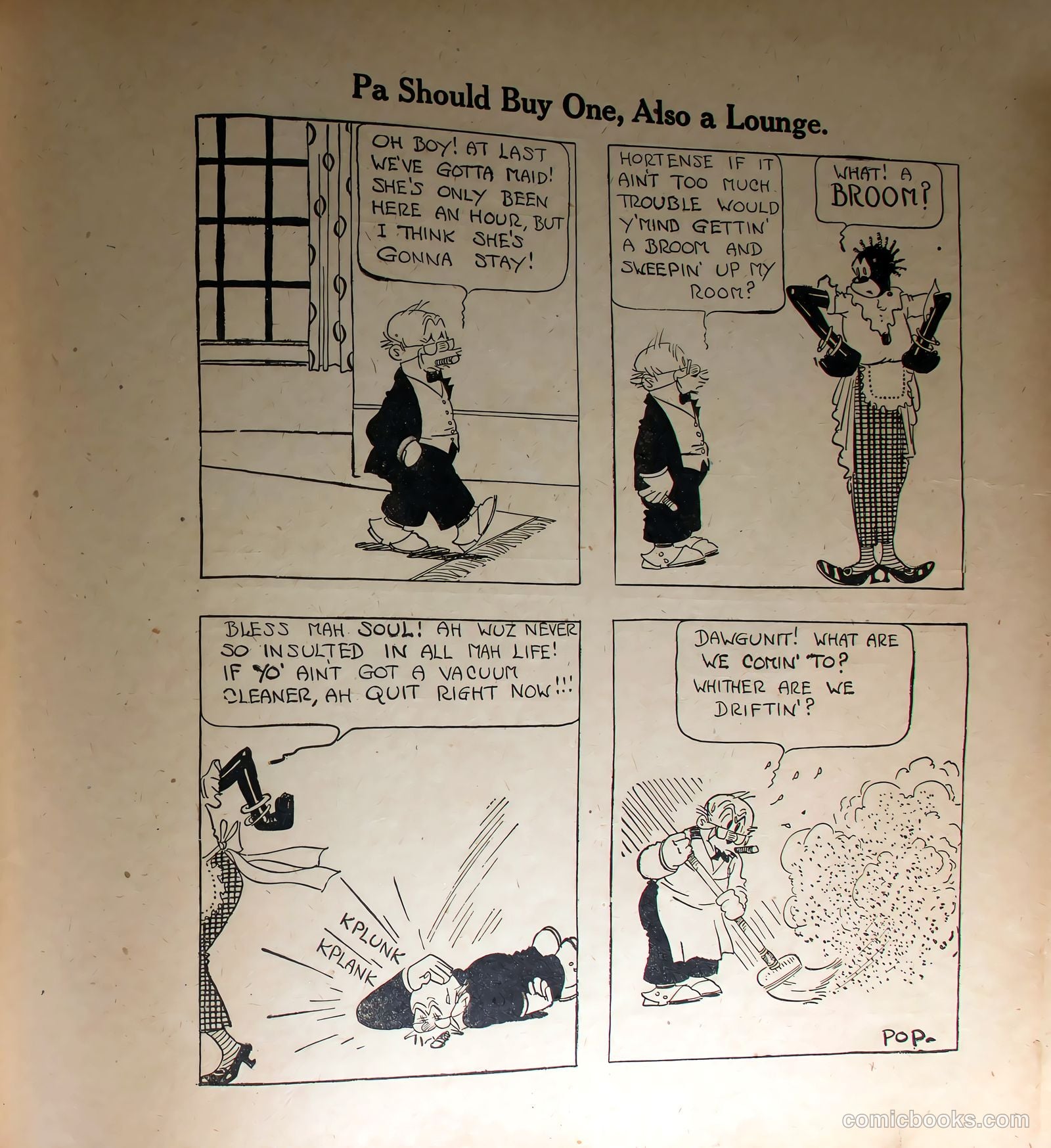 Keeping Up with the Joneses #1 (1920) — page 47 of 52
