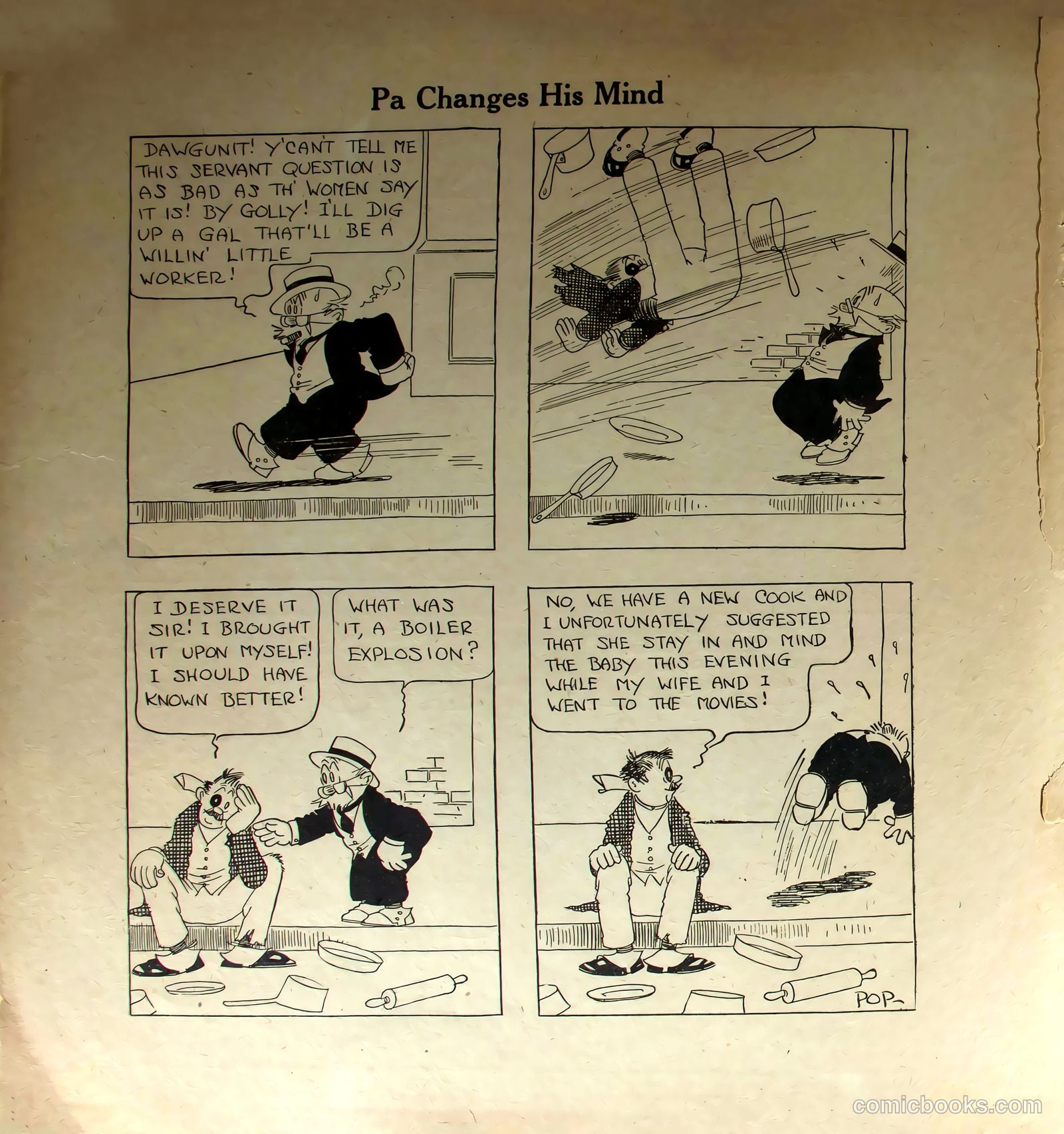 Keeping Up with the Joneses #1 (1920) — page 50 of 52