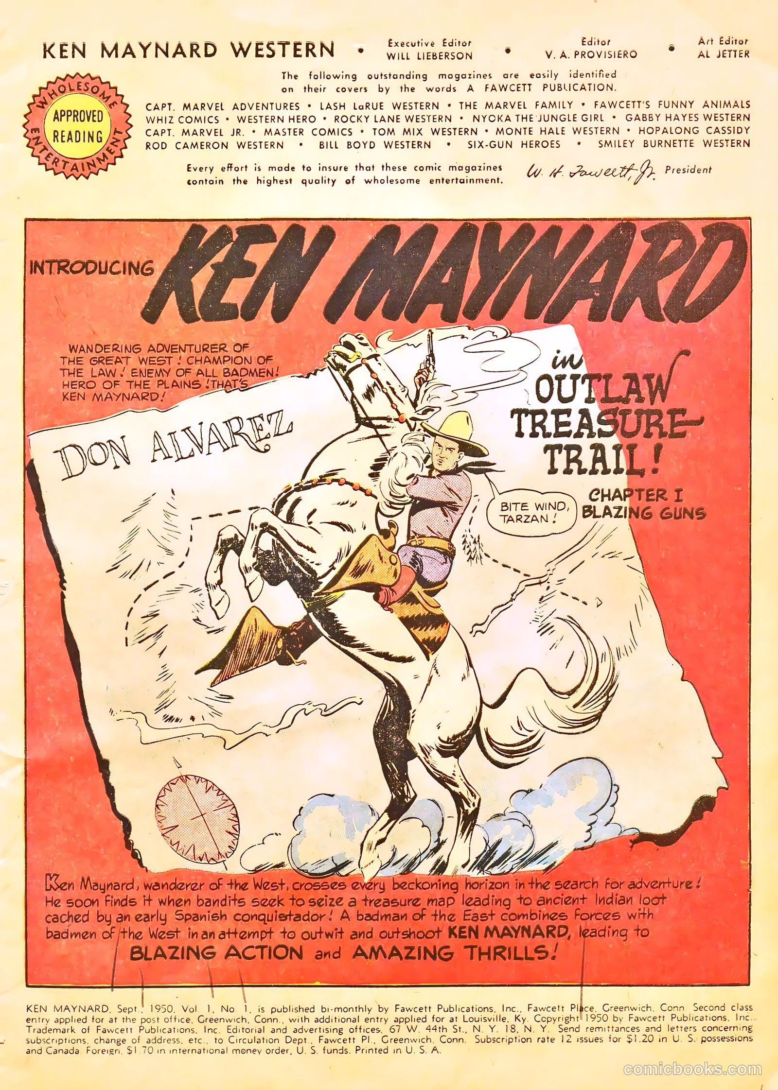 Ken Maynard #1 (1950) — page 3 of 36