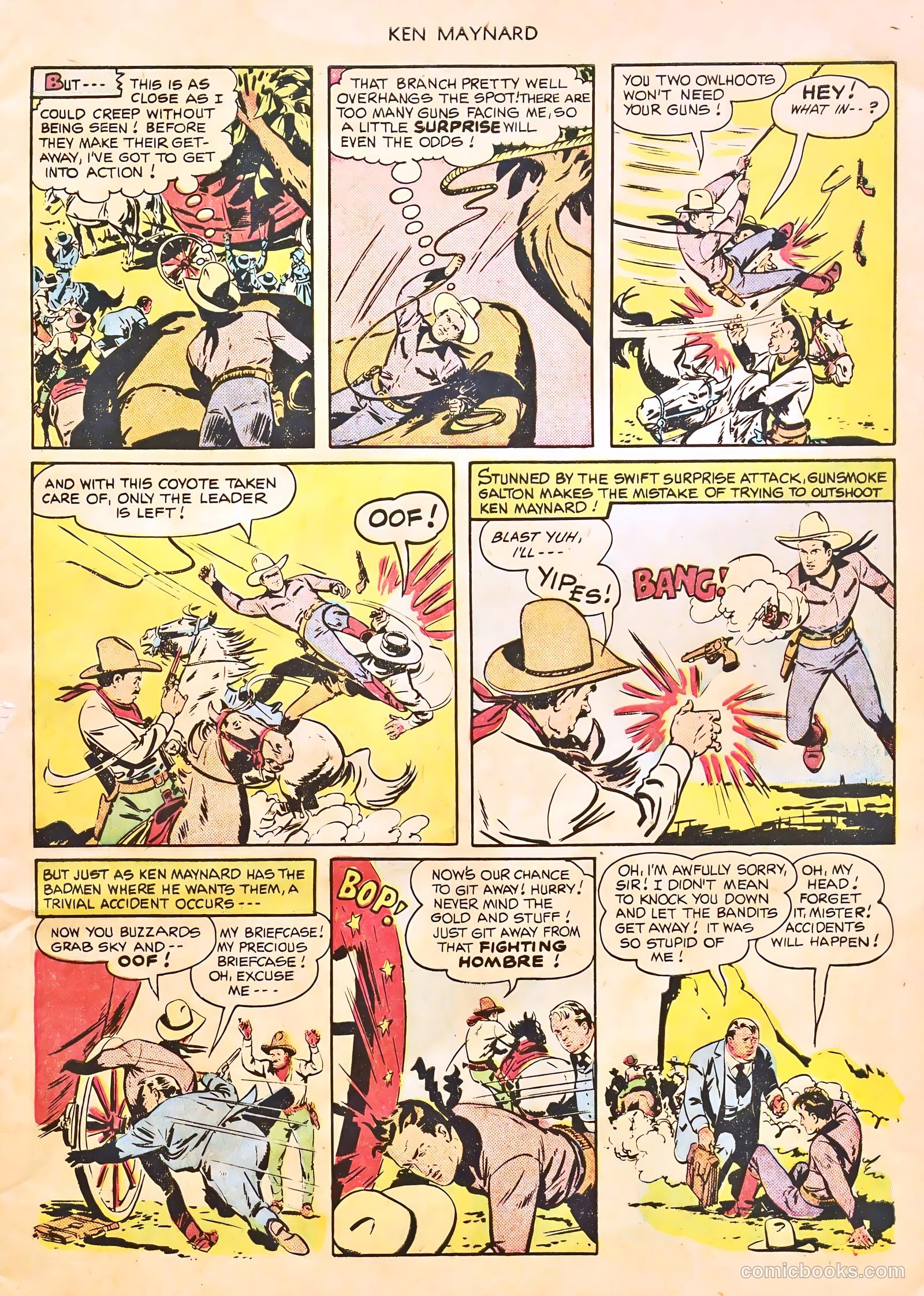 Ken Maynard #1 (1950) — page 5 of 36