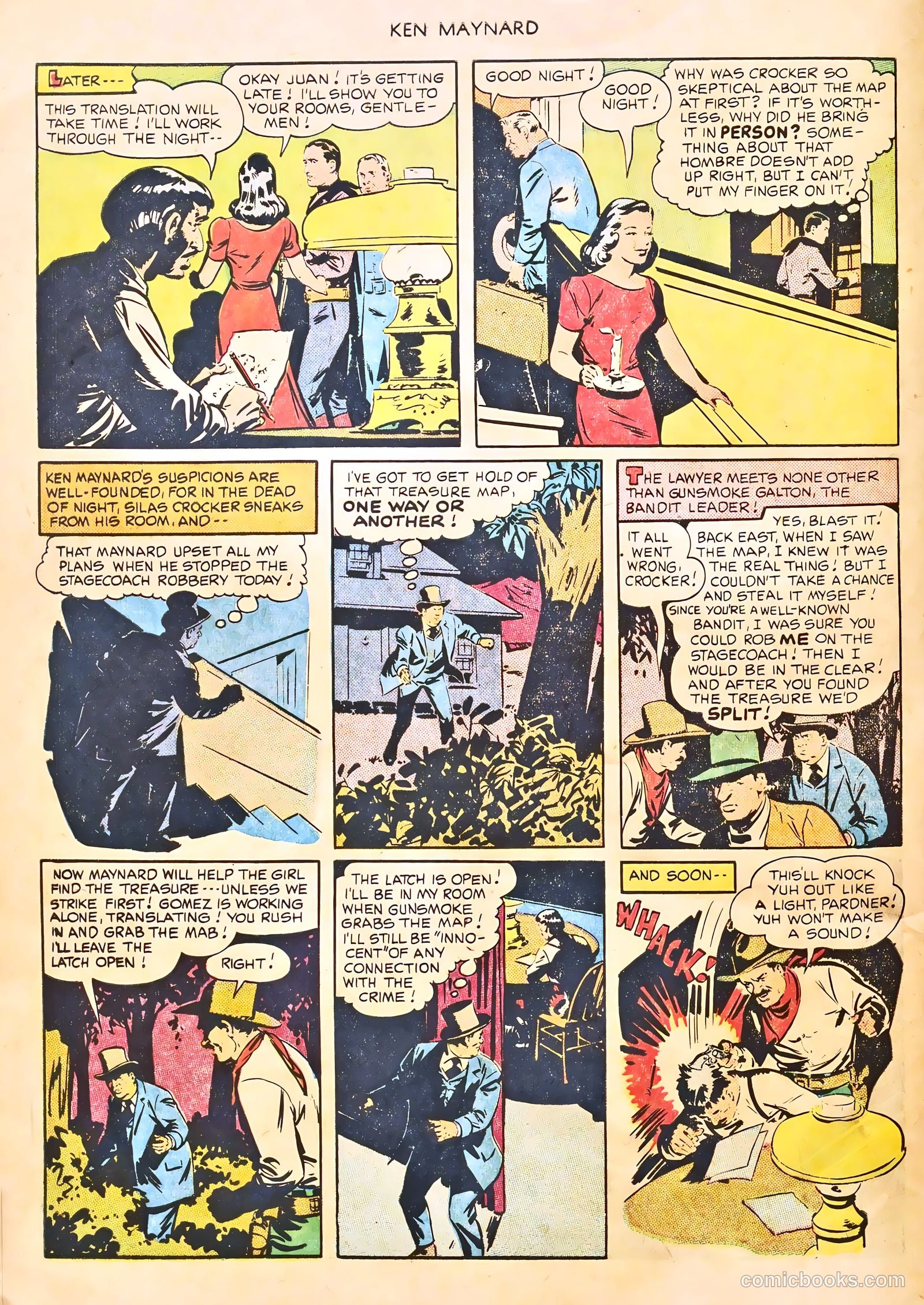Ken Maynard #1 (1950) — page 8 of 36