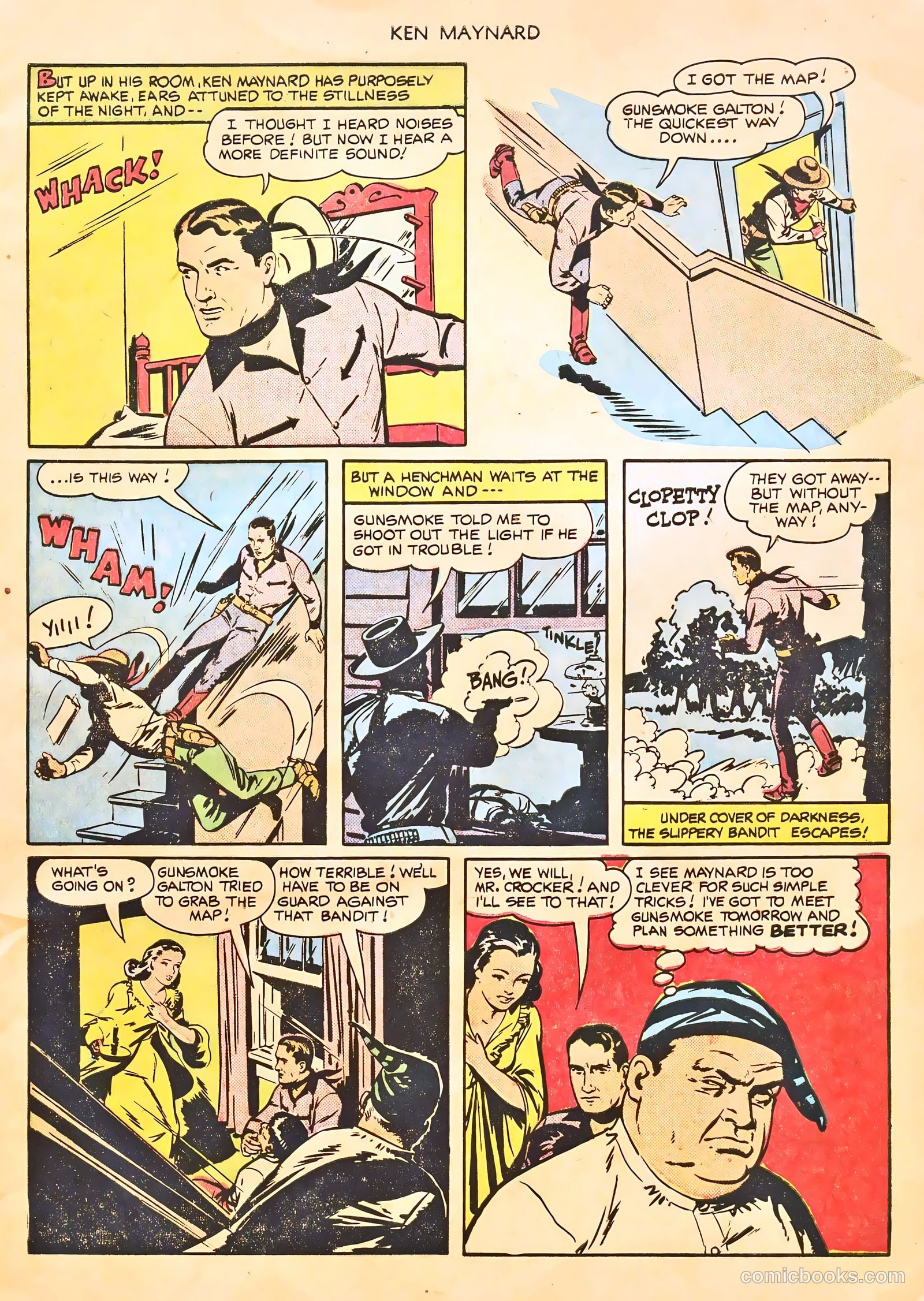 Ken Maynard #1 (1950) — page 9 of 36