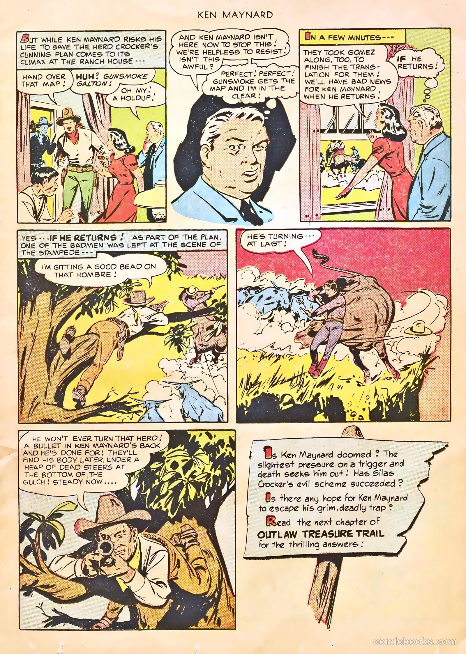 Ken Maynard #1 (1950) — page 11 of 36