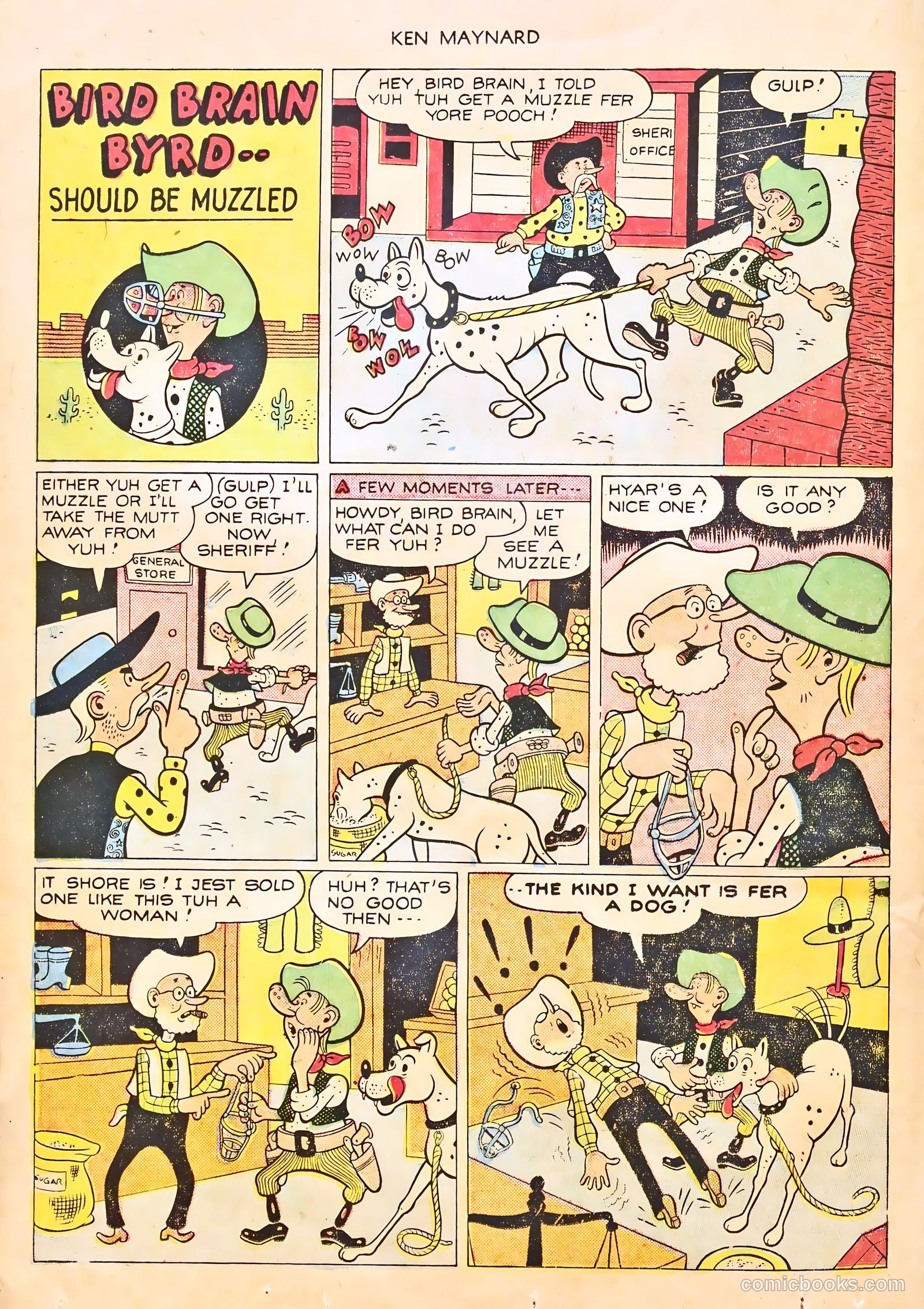 Ken Maynard #1 (1950) — page 12 of 36