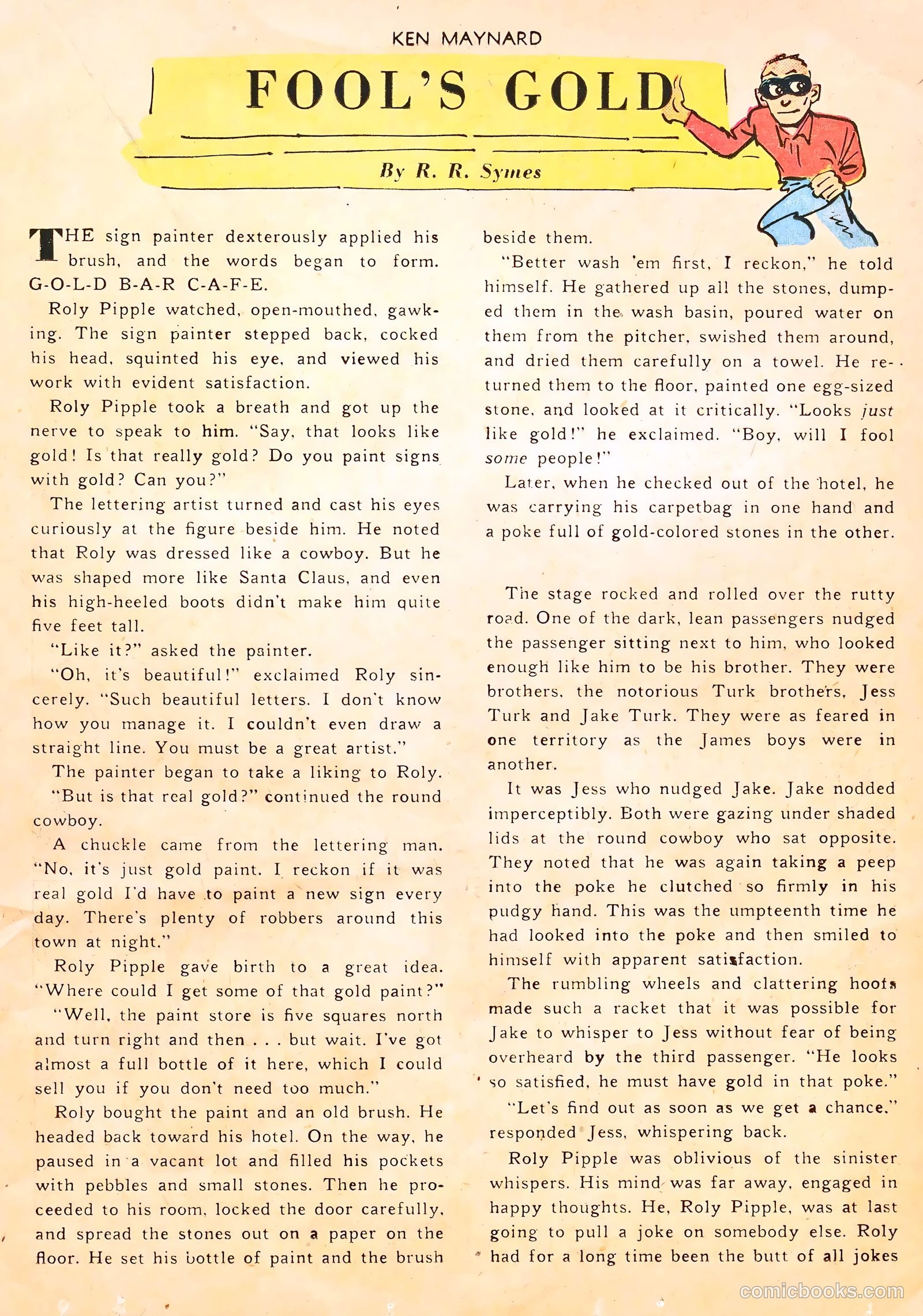 Ken Maynard #1 (1950) — page 13 of 36
