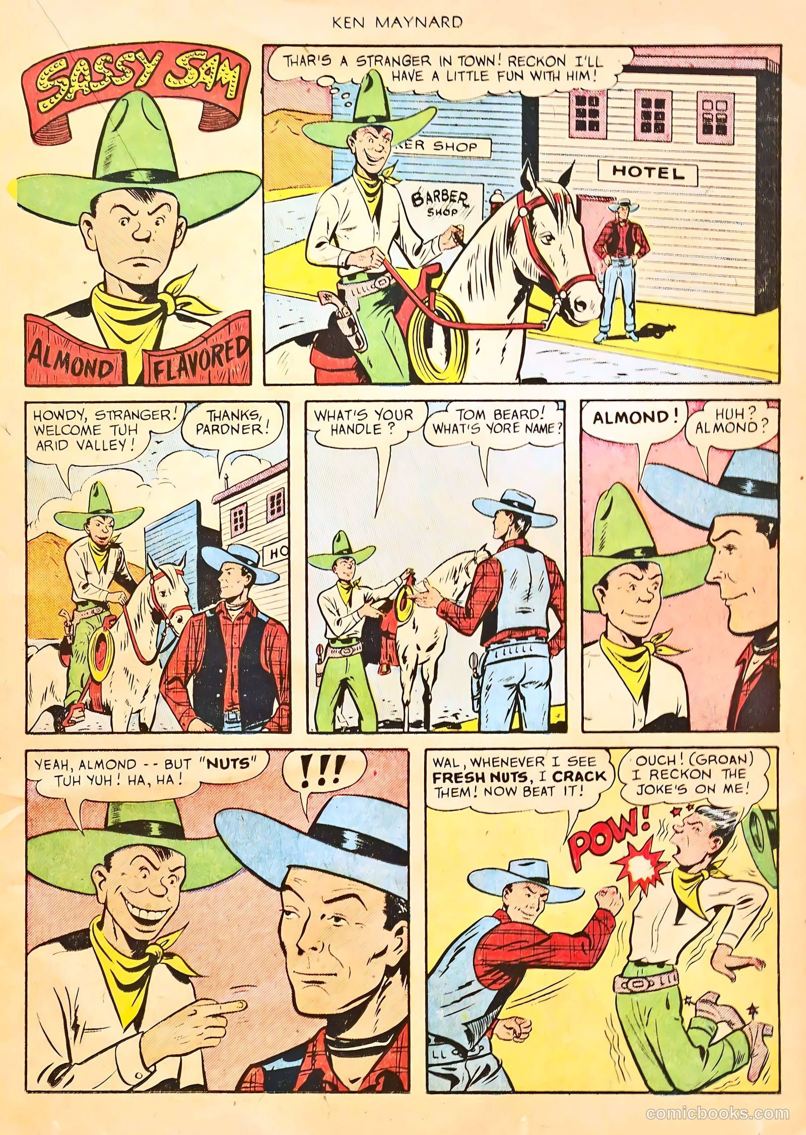 Ken Maynard #1 (1950) — page 15 of 36