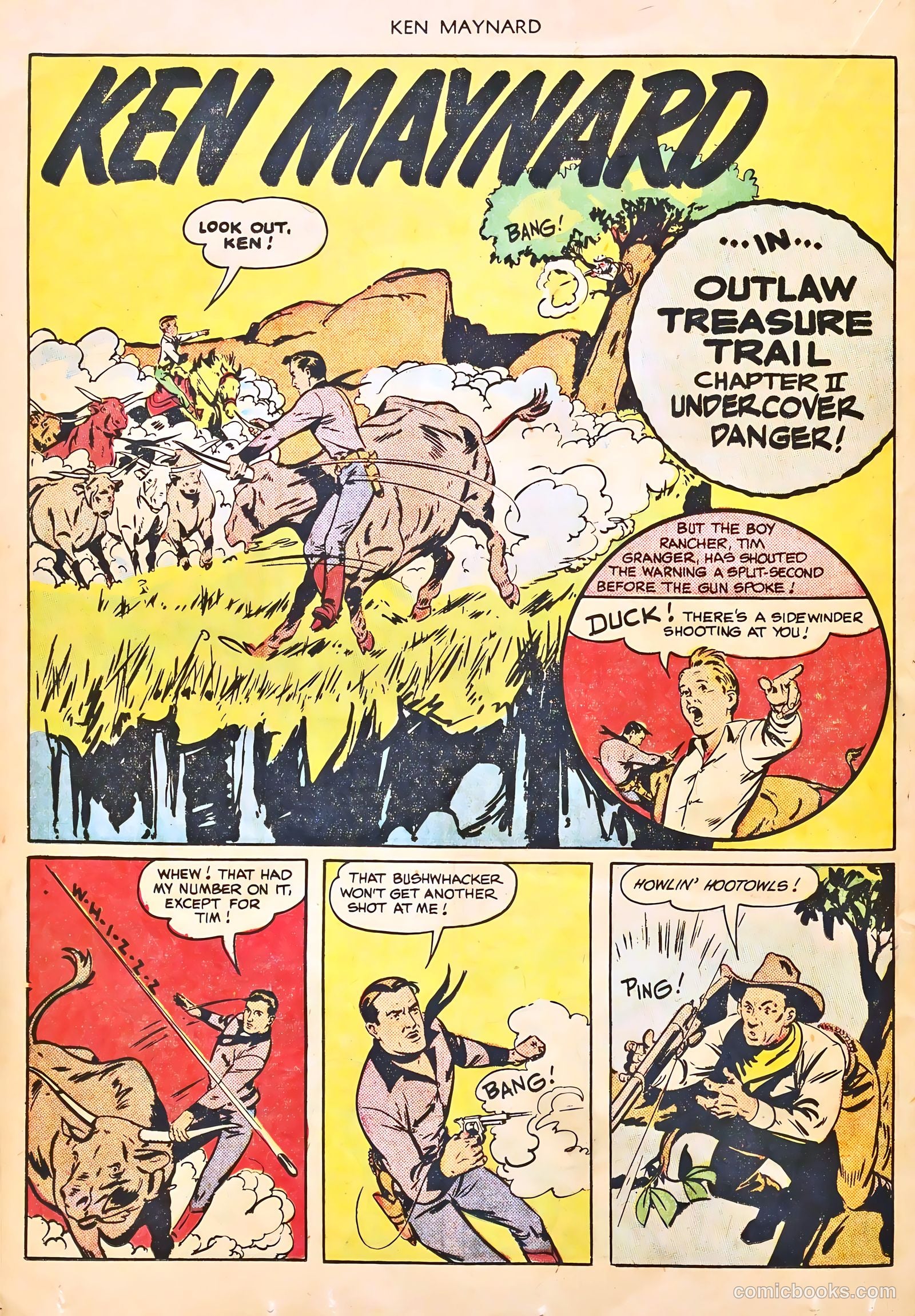 Ken Maynard #1 (1950) — page 16 of 36