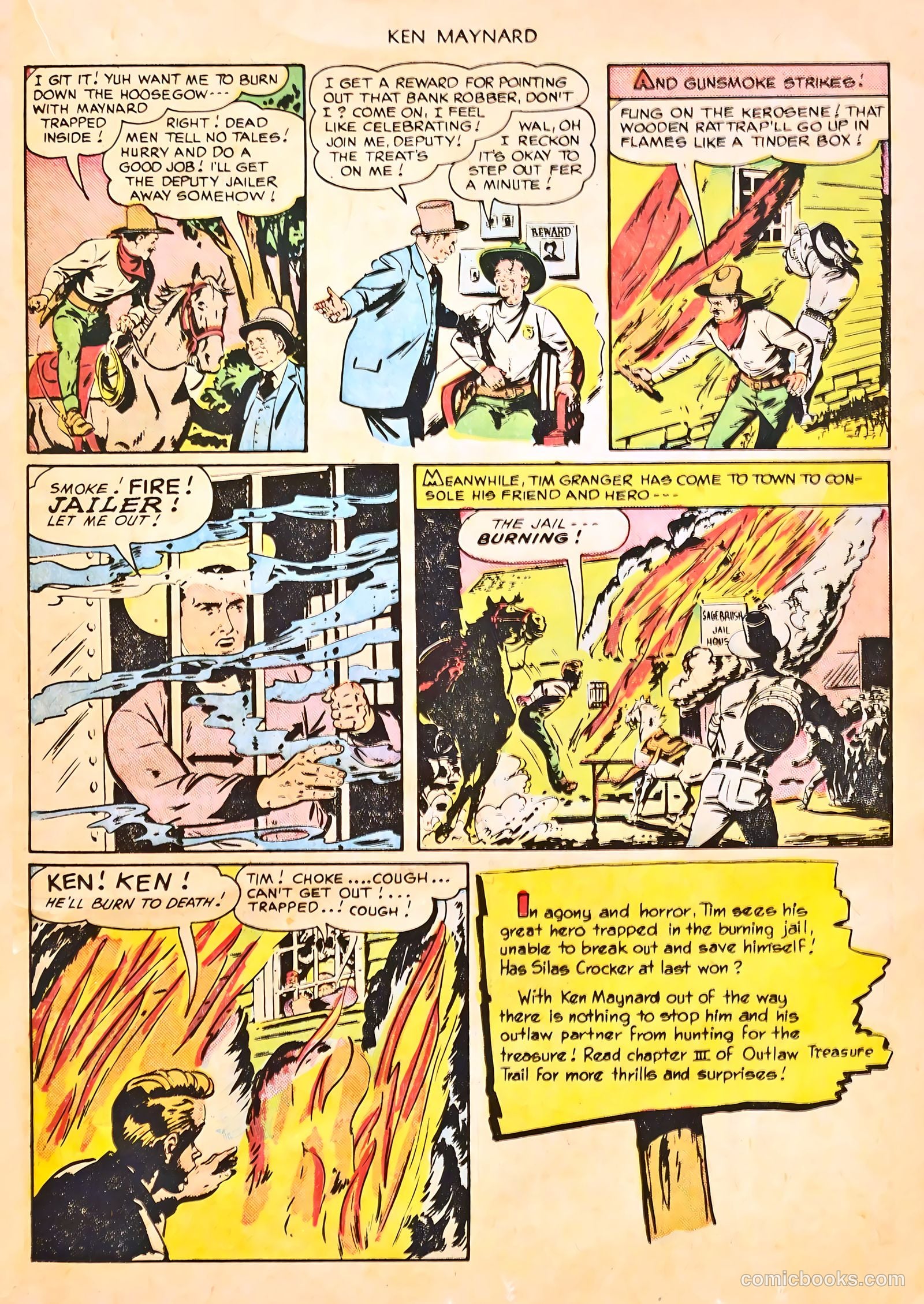 Ken Maynard #1 (1950) — page 21 of 36