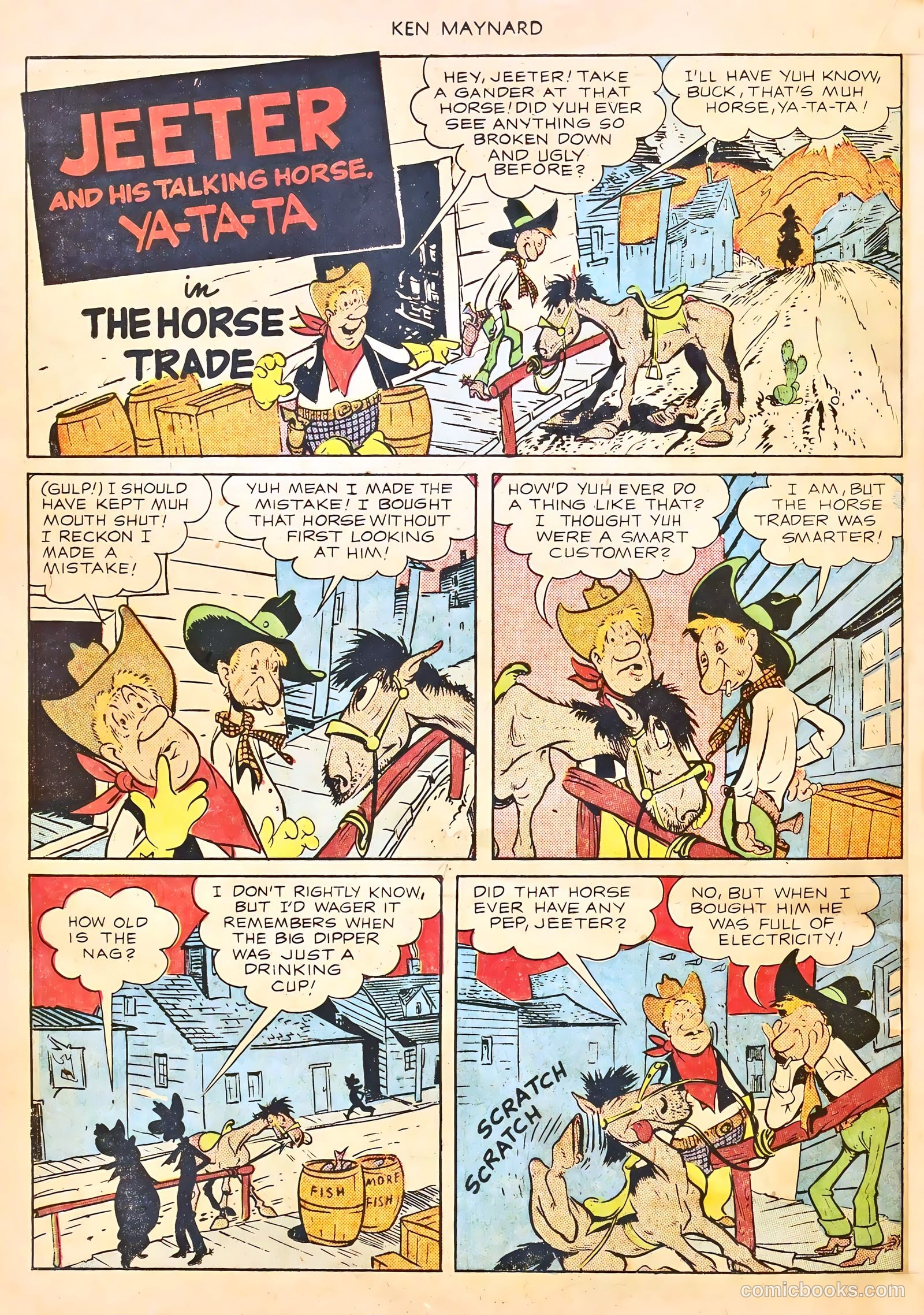 Ken Maynard #1 (1950) — page 22 of 36