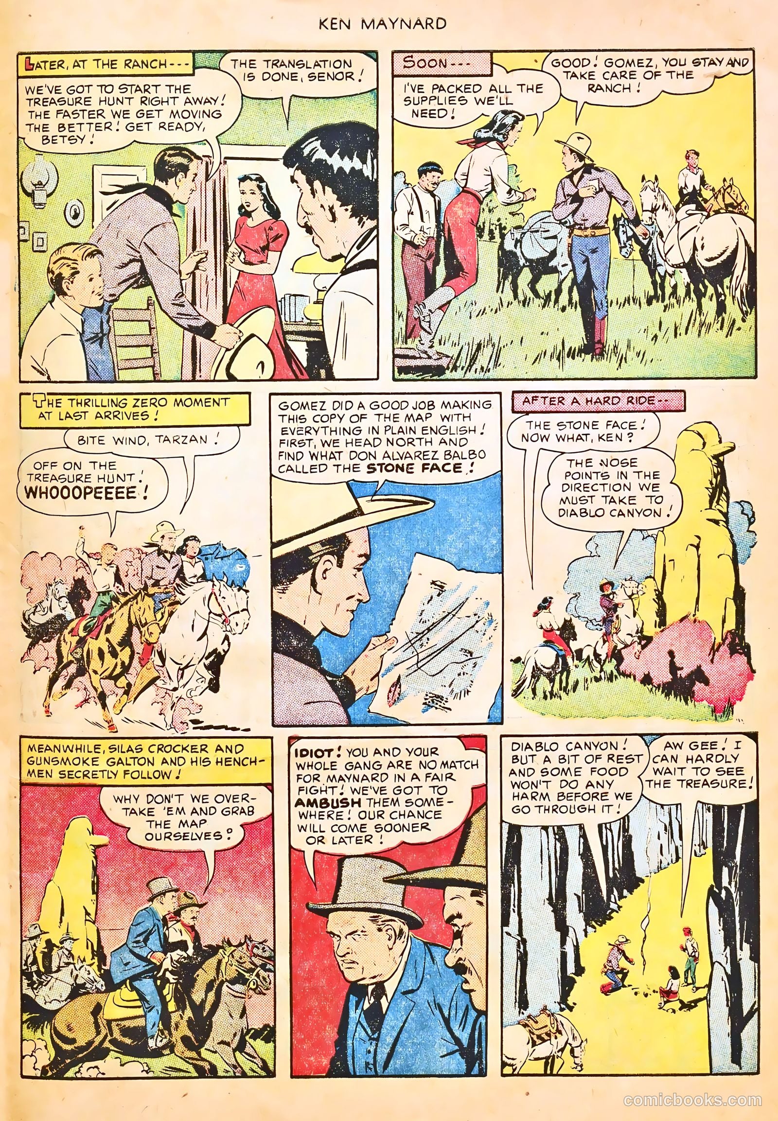 Ken Maynard #1 (1950) — page 29 of 36