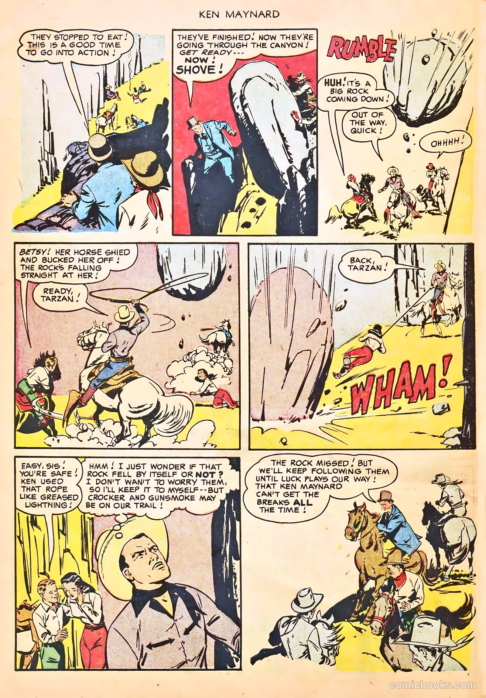 Ken Maynard #1 (1950) — page 30 of 36
