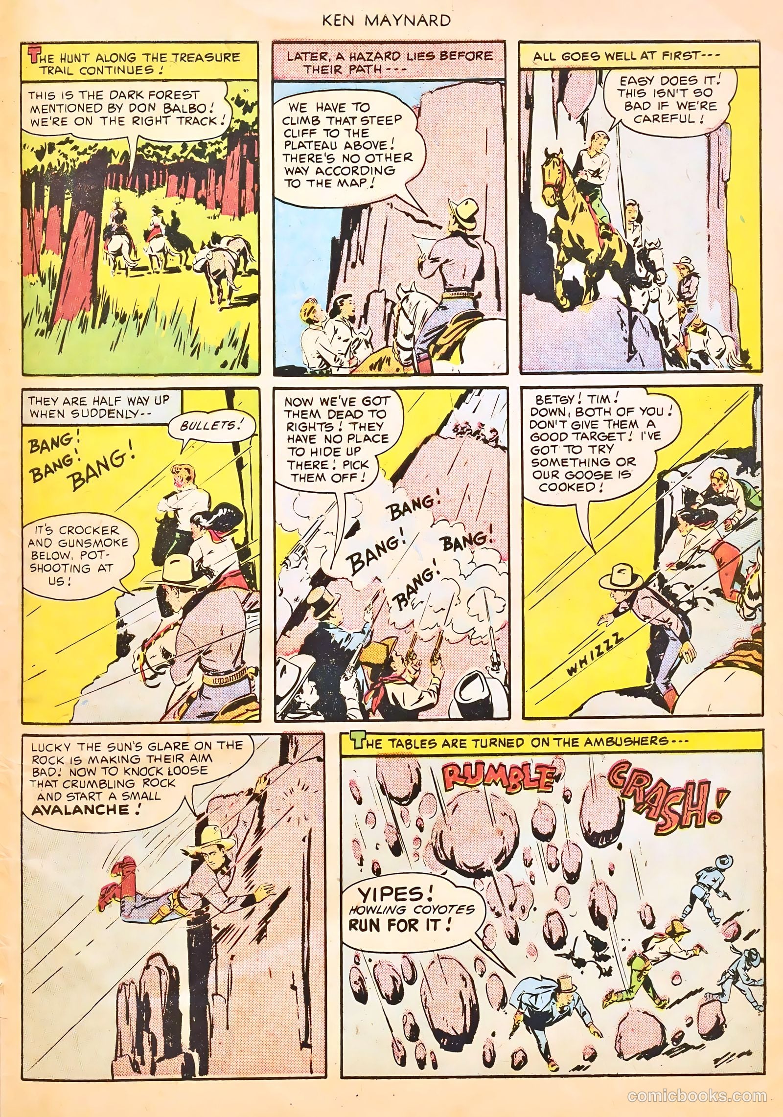 Ken Maynard #1 (1950) — page 31 of 36