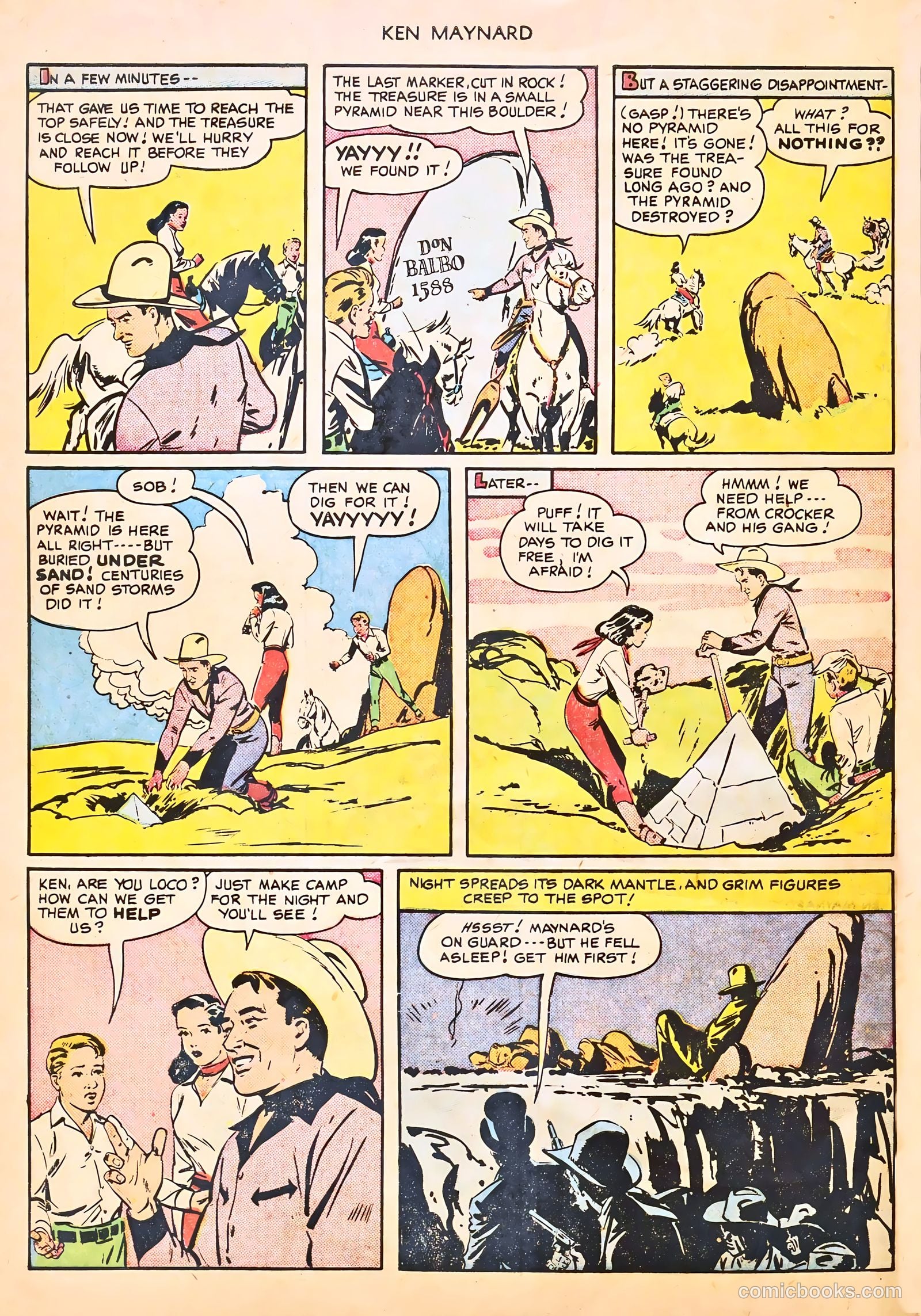Ken Maynard #1 (1950) — page 32 of 36