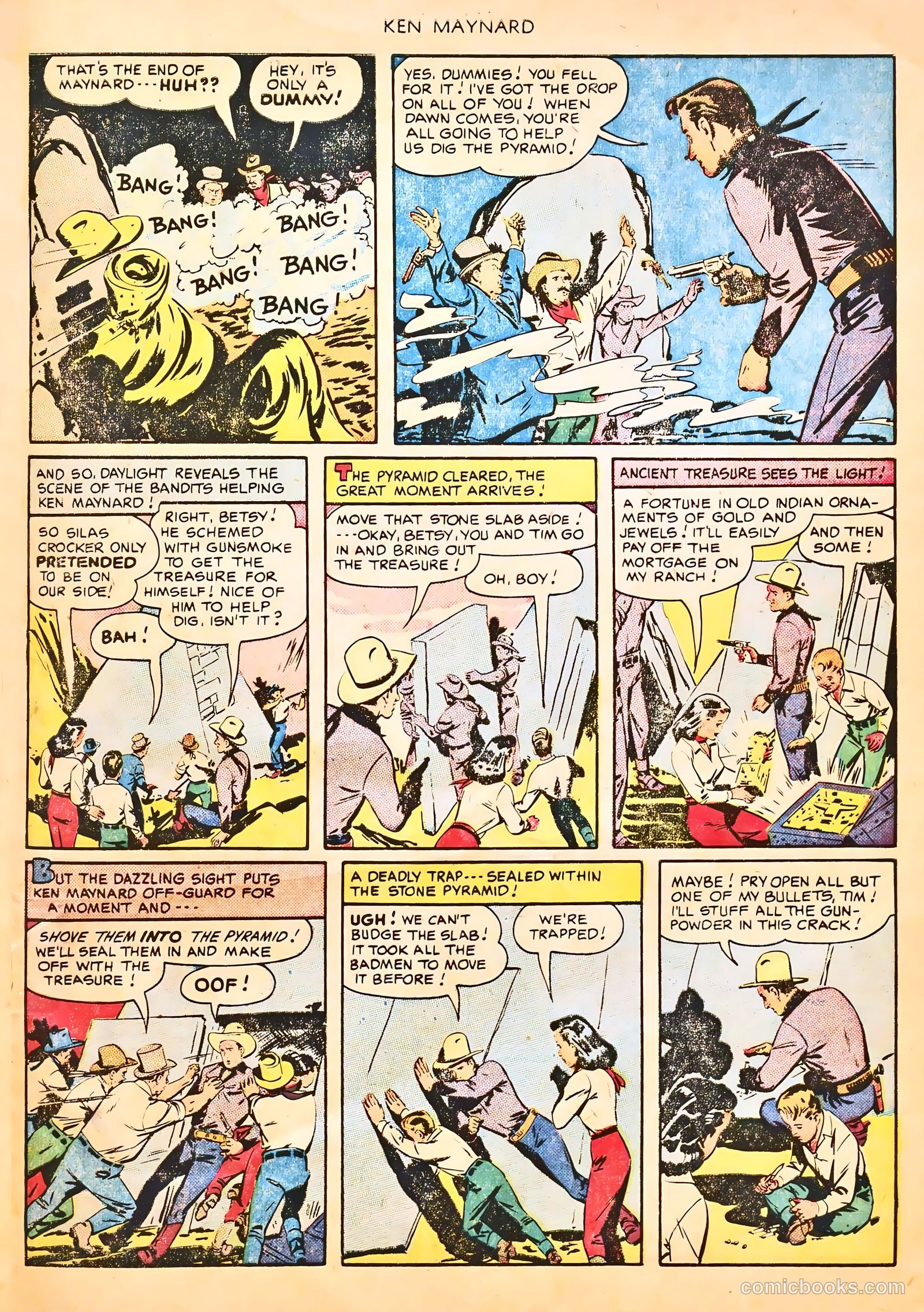 Ken Maynard #1 (1950) — page 33 of 36