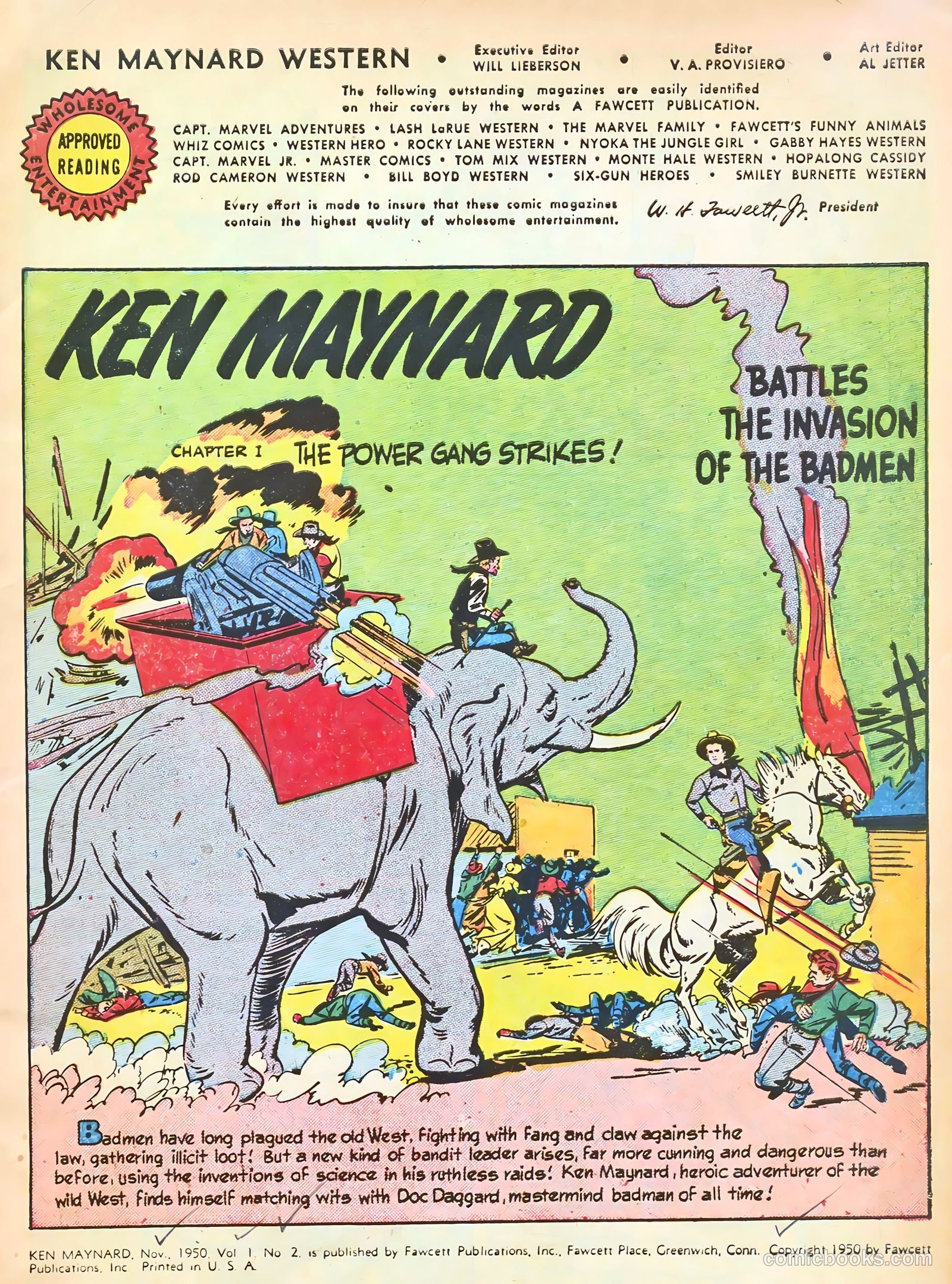 Ken Maynard #2 (1950) — page 3 of 36